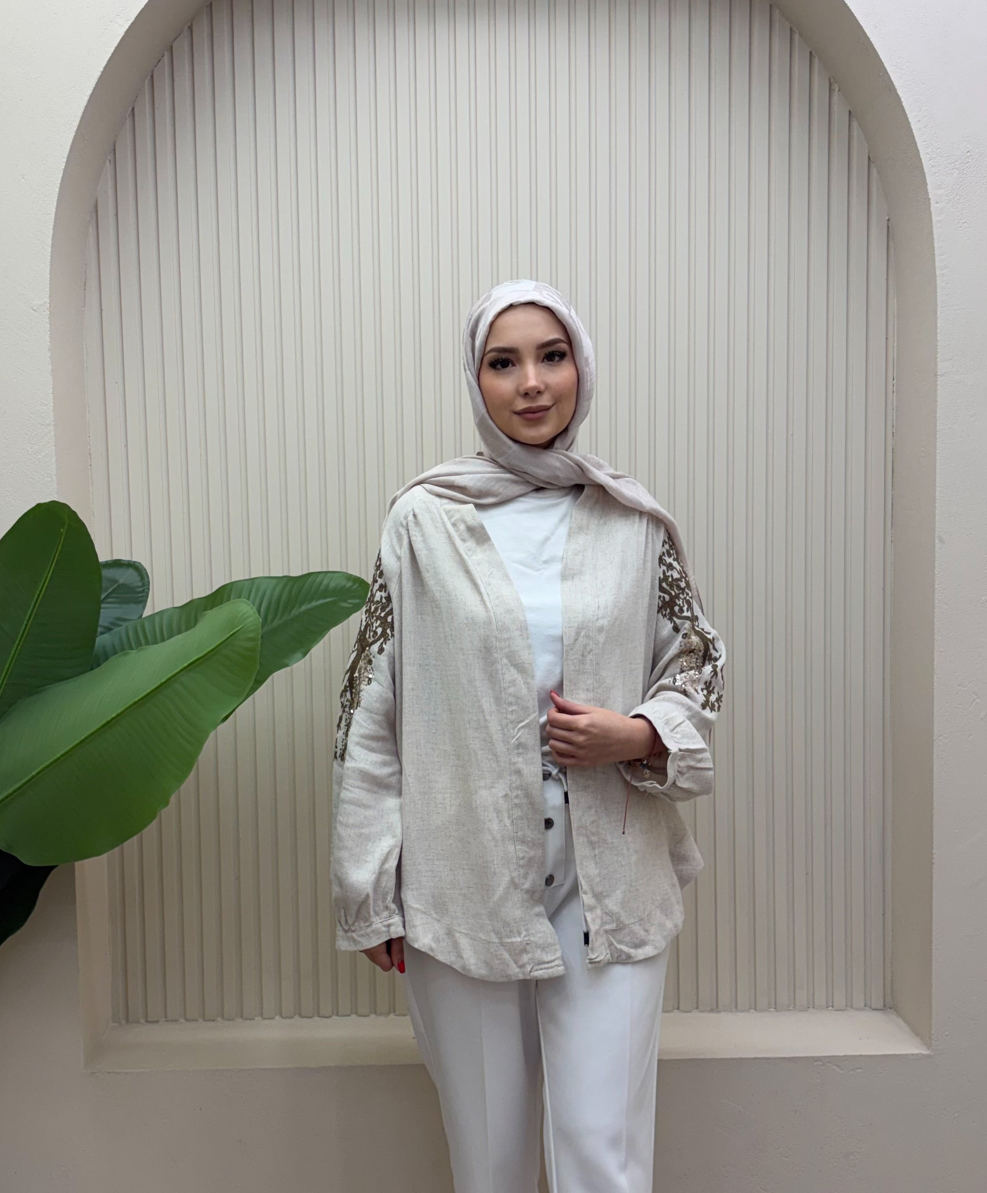 Nakışlı Kimono