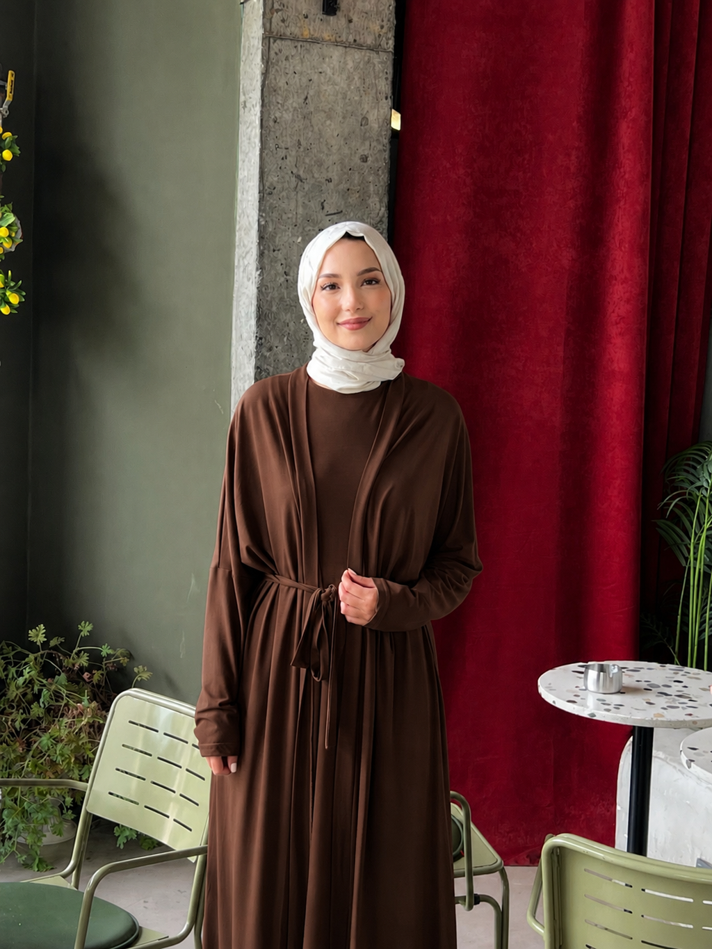 Spor İkili Abaya Takım