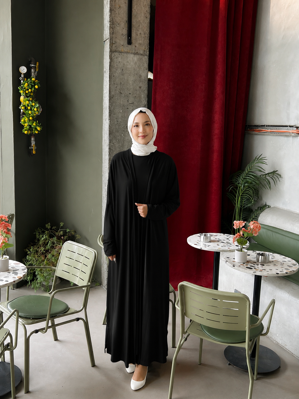 Spor İkili Abaya Takım