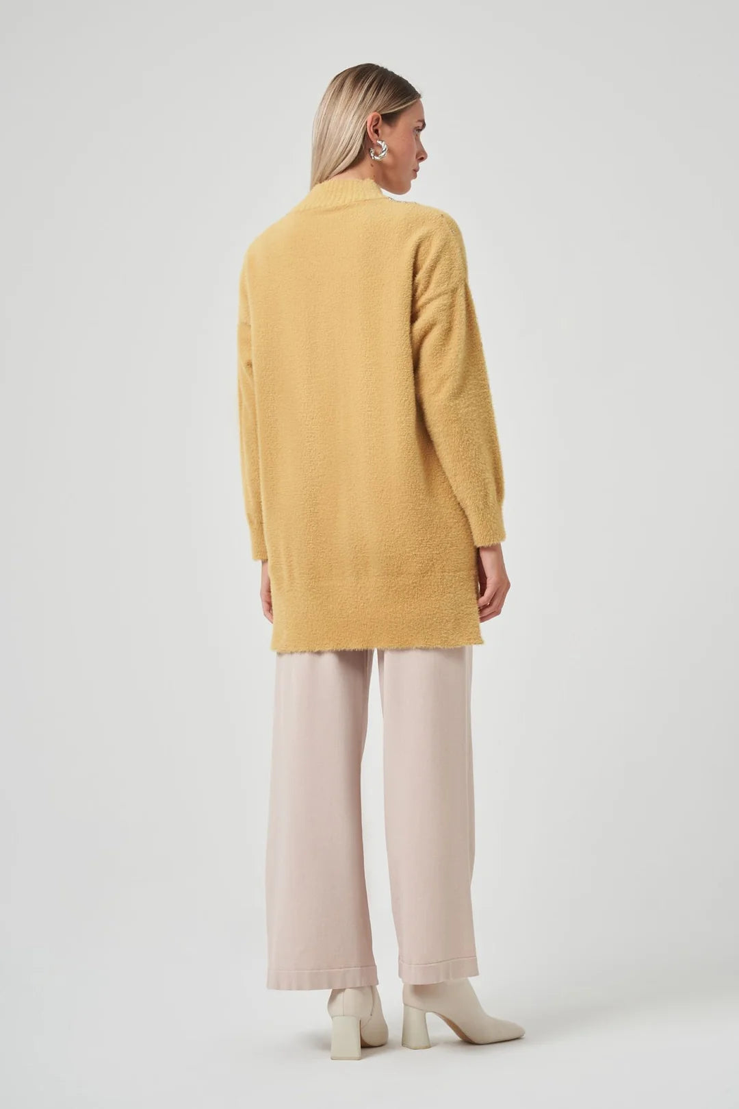 Nuss 7003 Taş Detaylı Angora Kazak