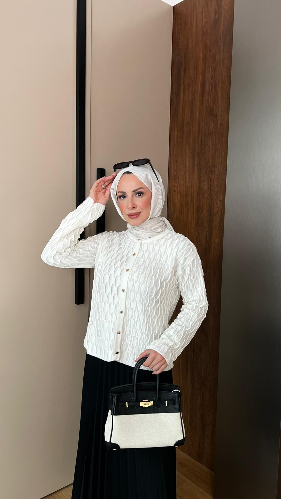 Bisiklet Yaka Hırka