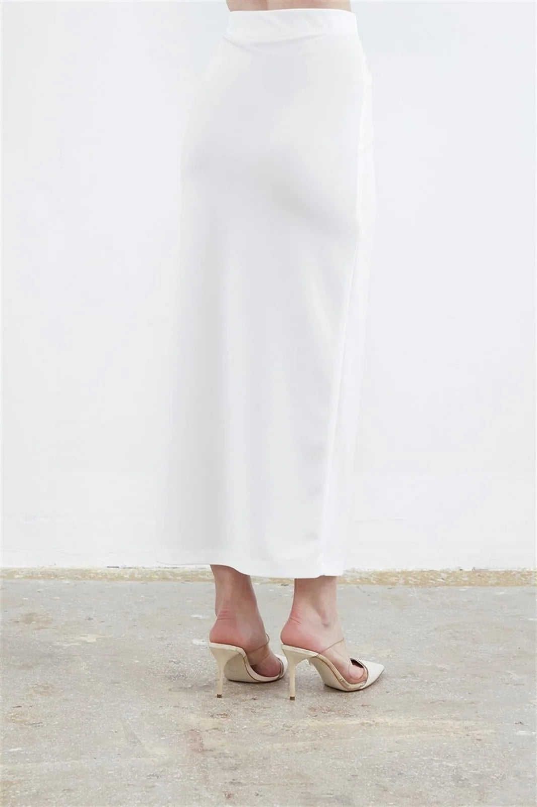 Düz Dar Uzun Kalem Etek