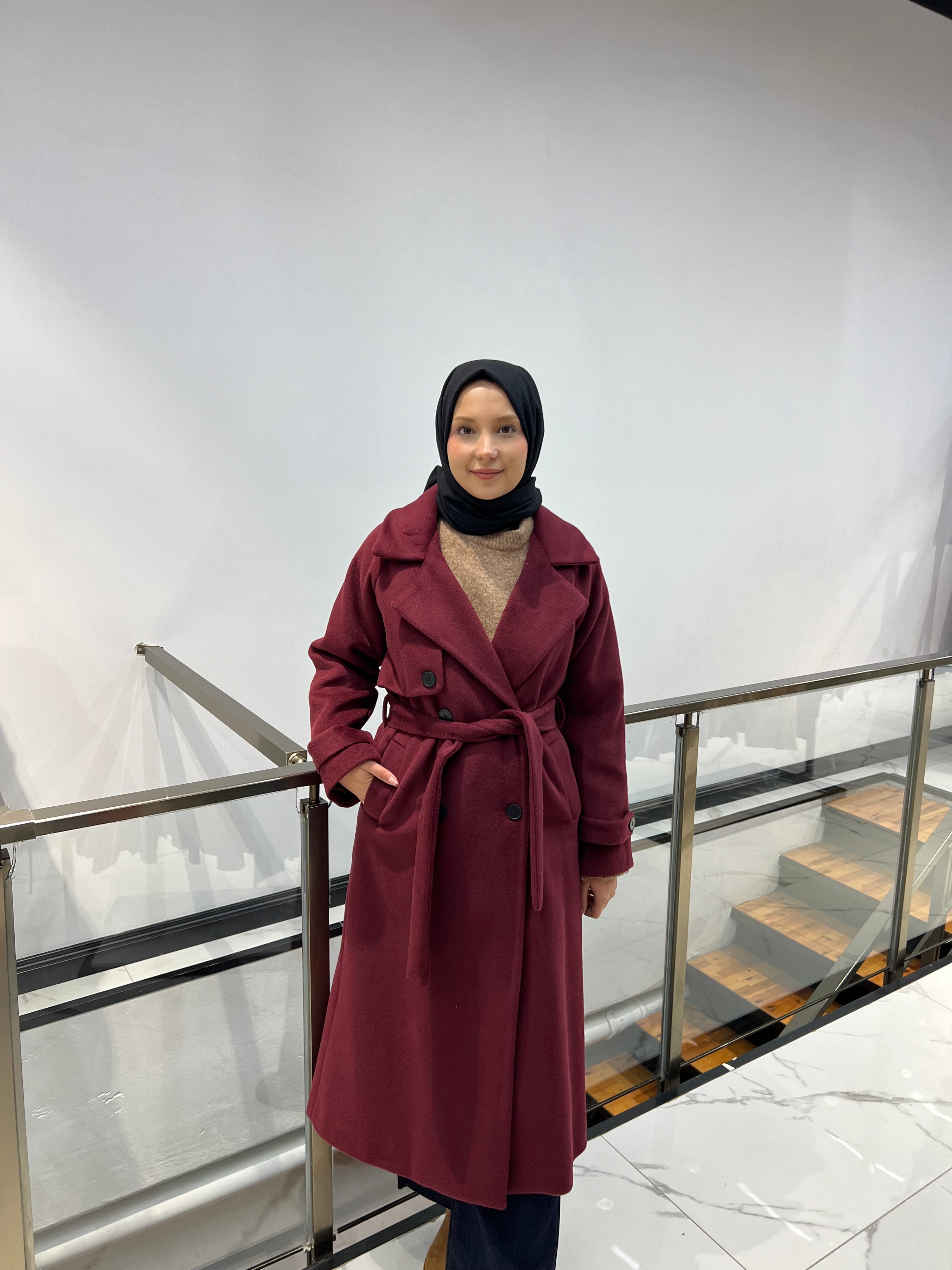 İki Düğmeli Kaban