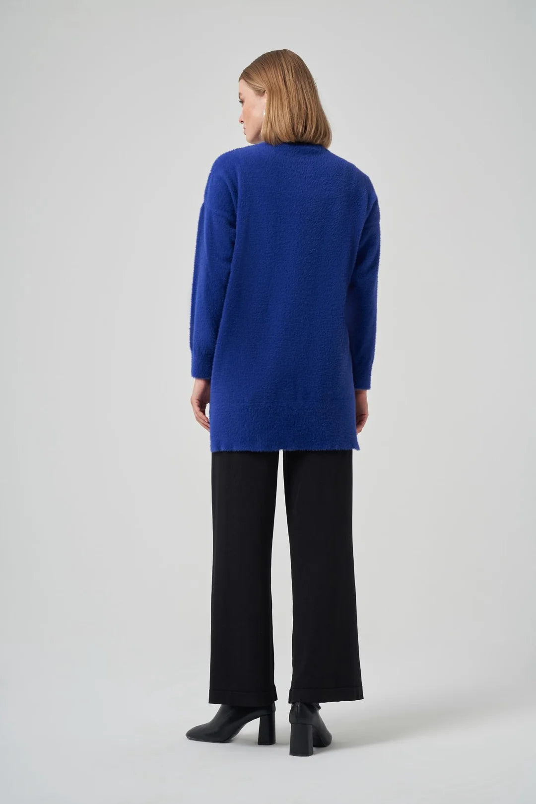 Nuss 7003 Taş Detaylı Angora Kazak