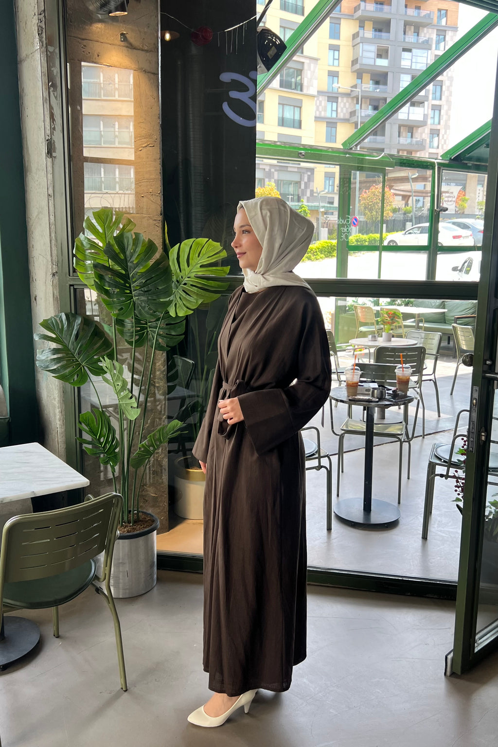 Keten İkili Takım Abaya