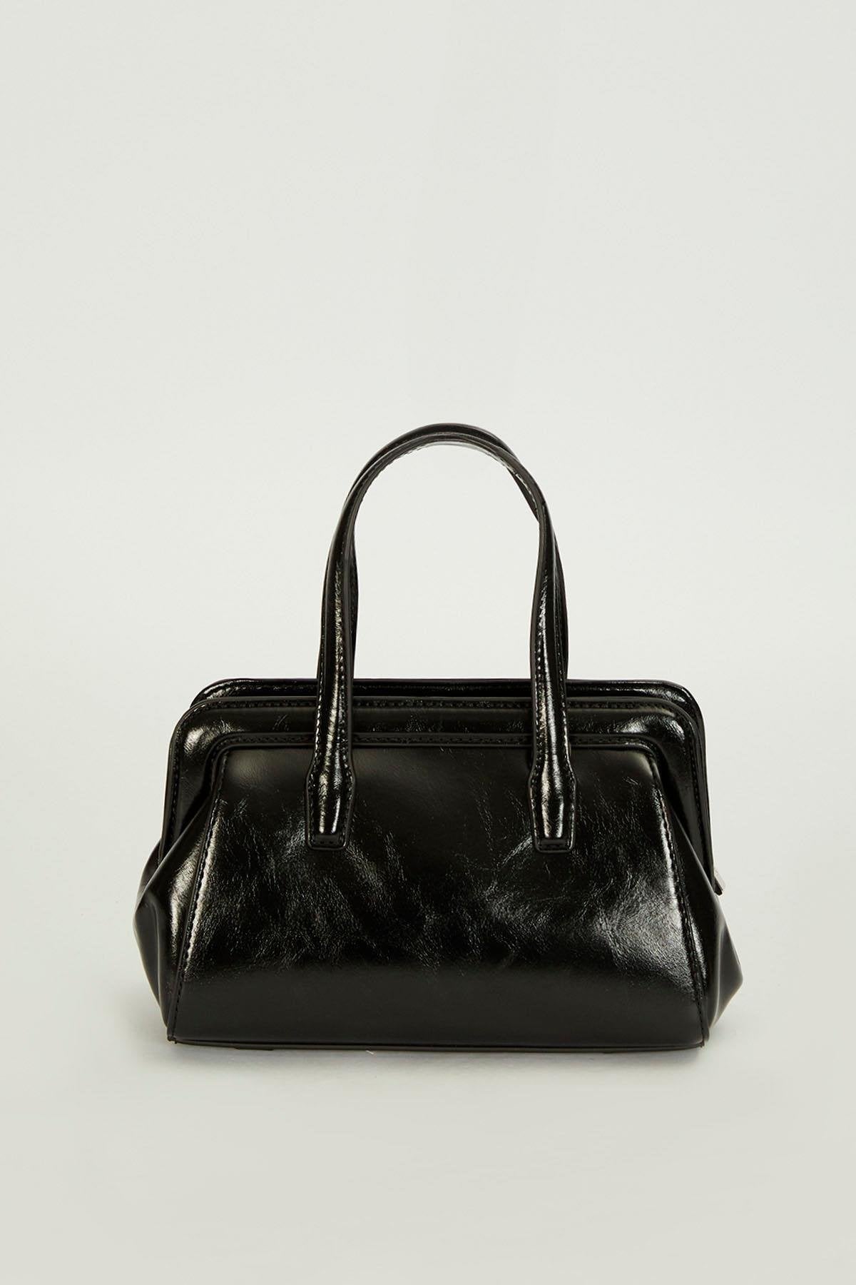 Levid’or Premium Fermuar Kapama Detaylı El Çantası