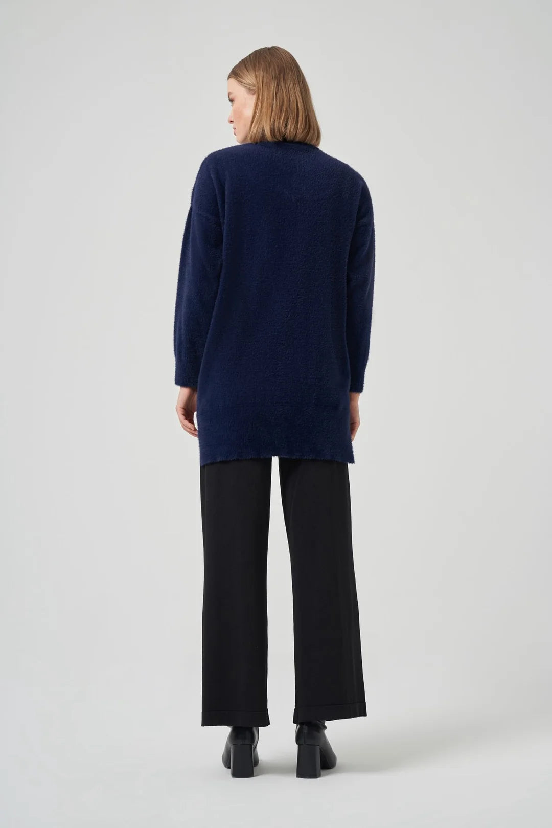 Nuss 7003 Taş Detaylı Angora Kazak