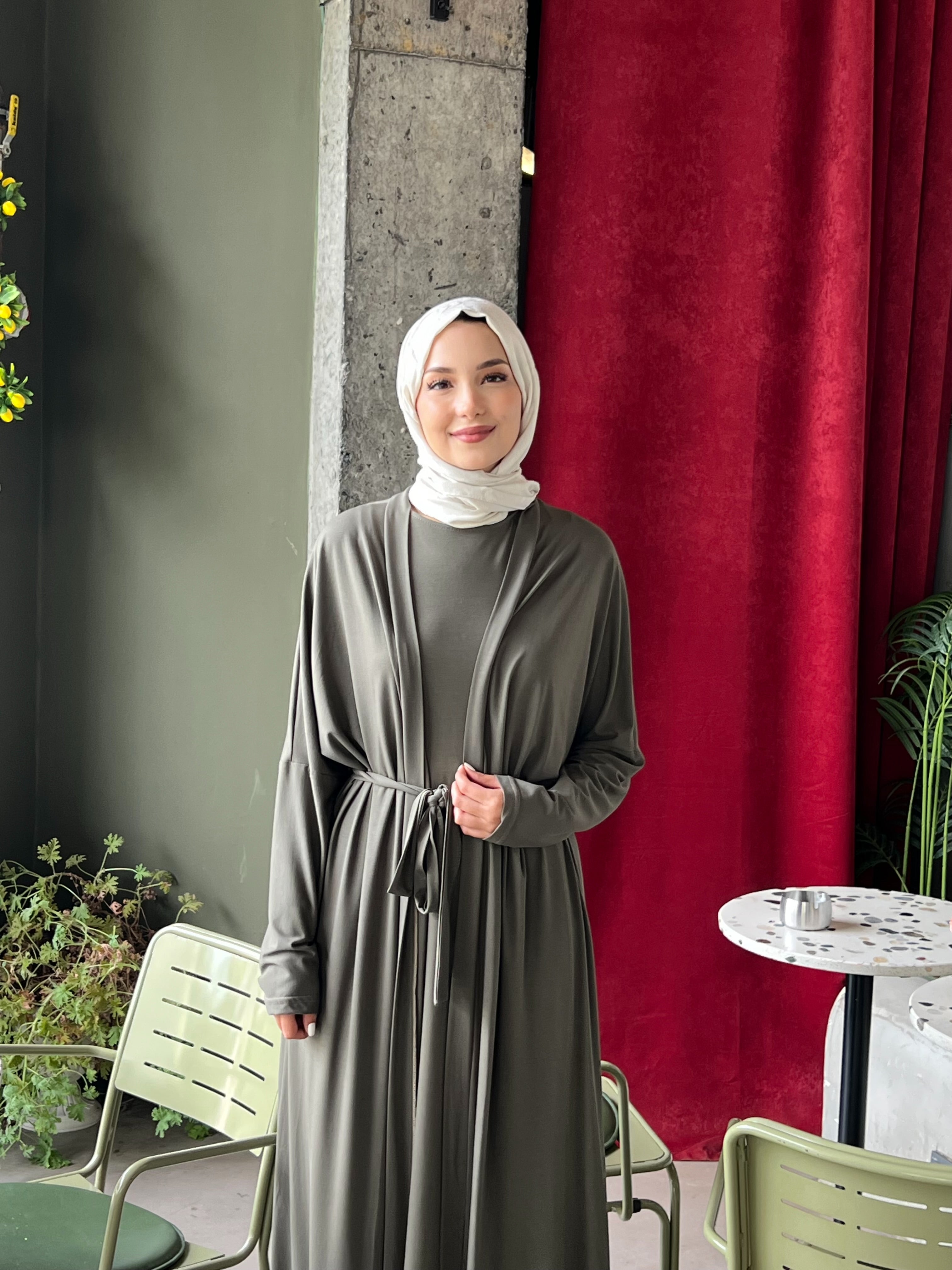 Spor İkili Abaya Takım