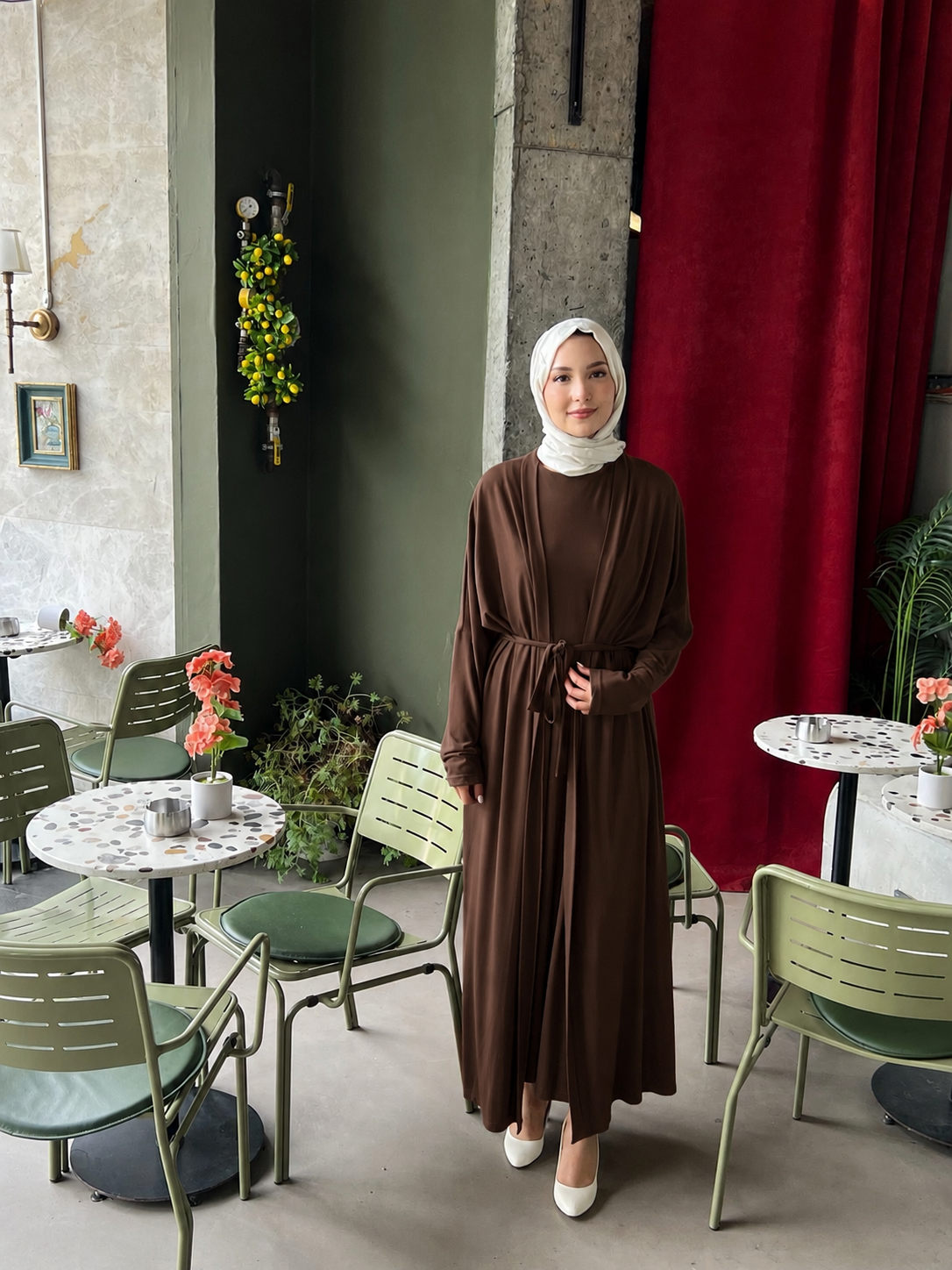 Spor İkili Abaya Takım