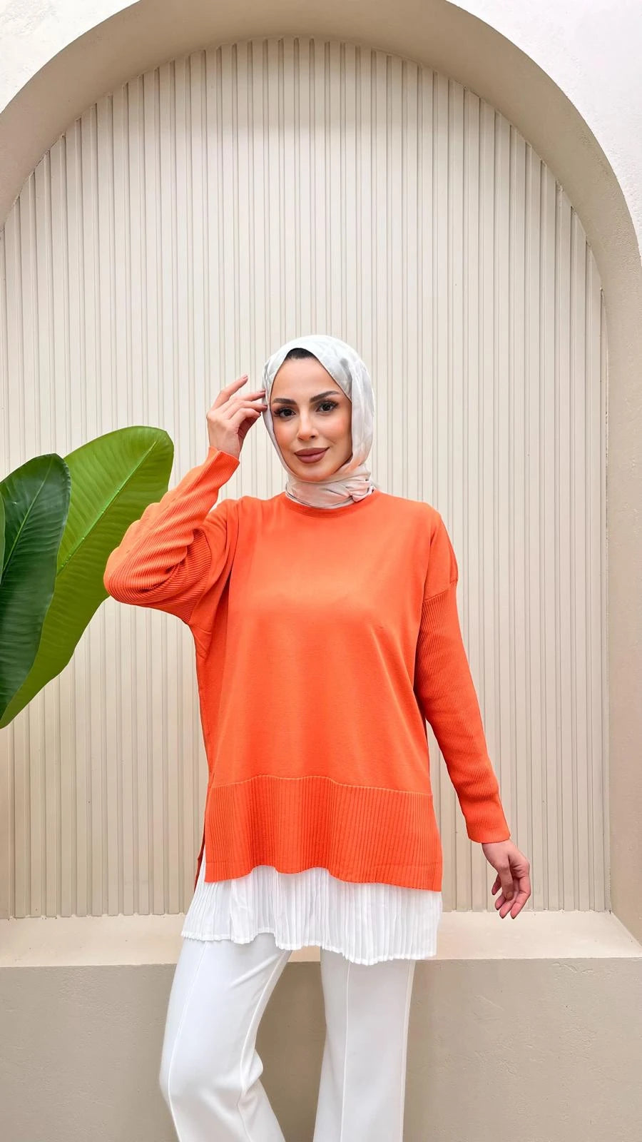 Kısa Merserize Tunik