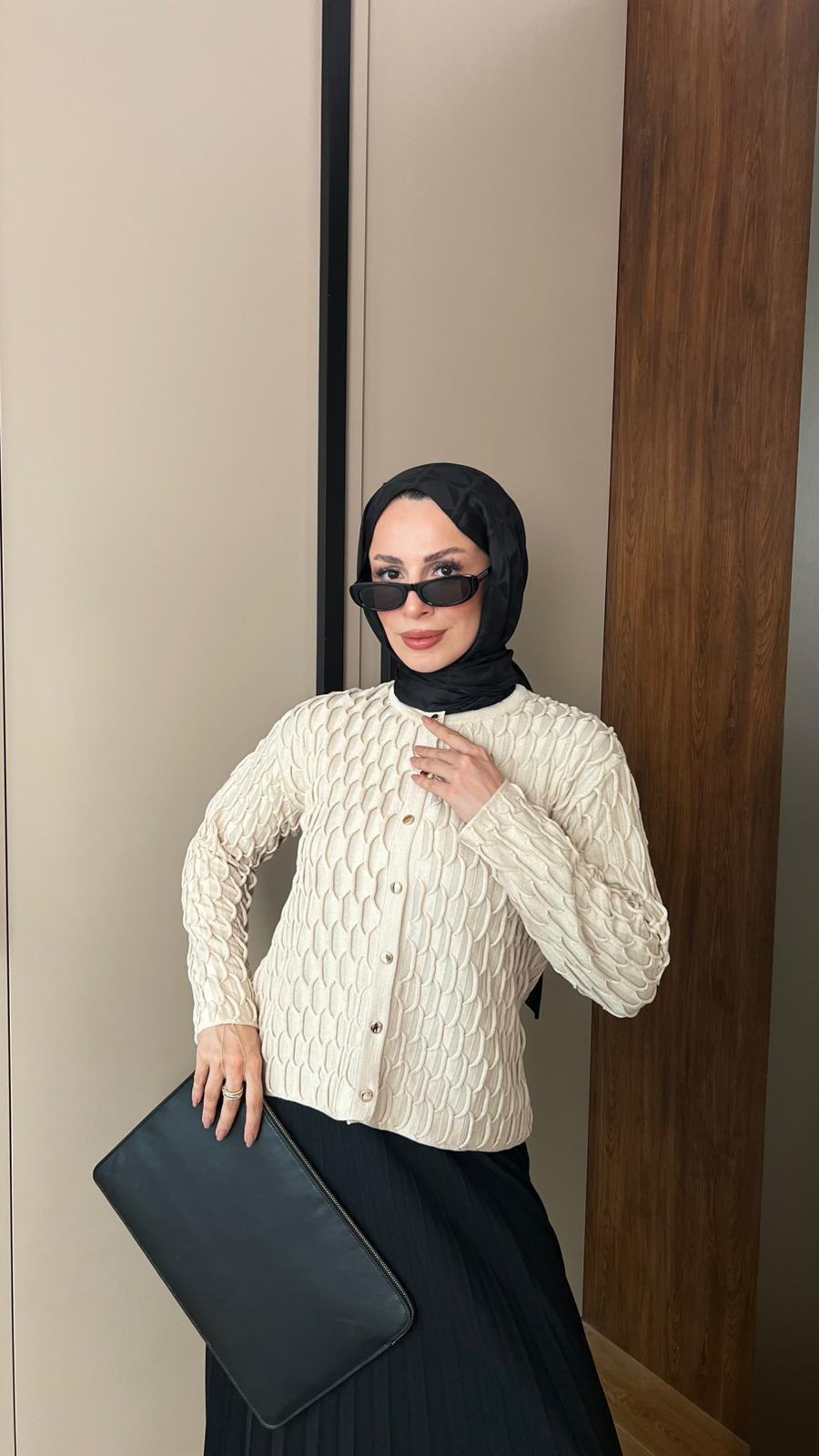 Bisiklet Yaka Hırka