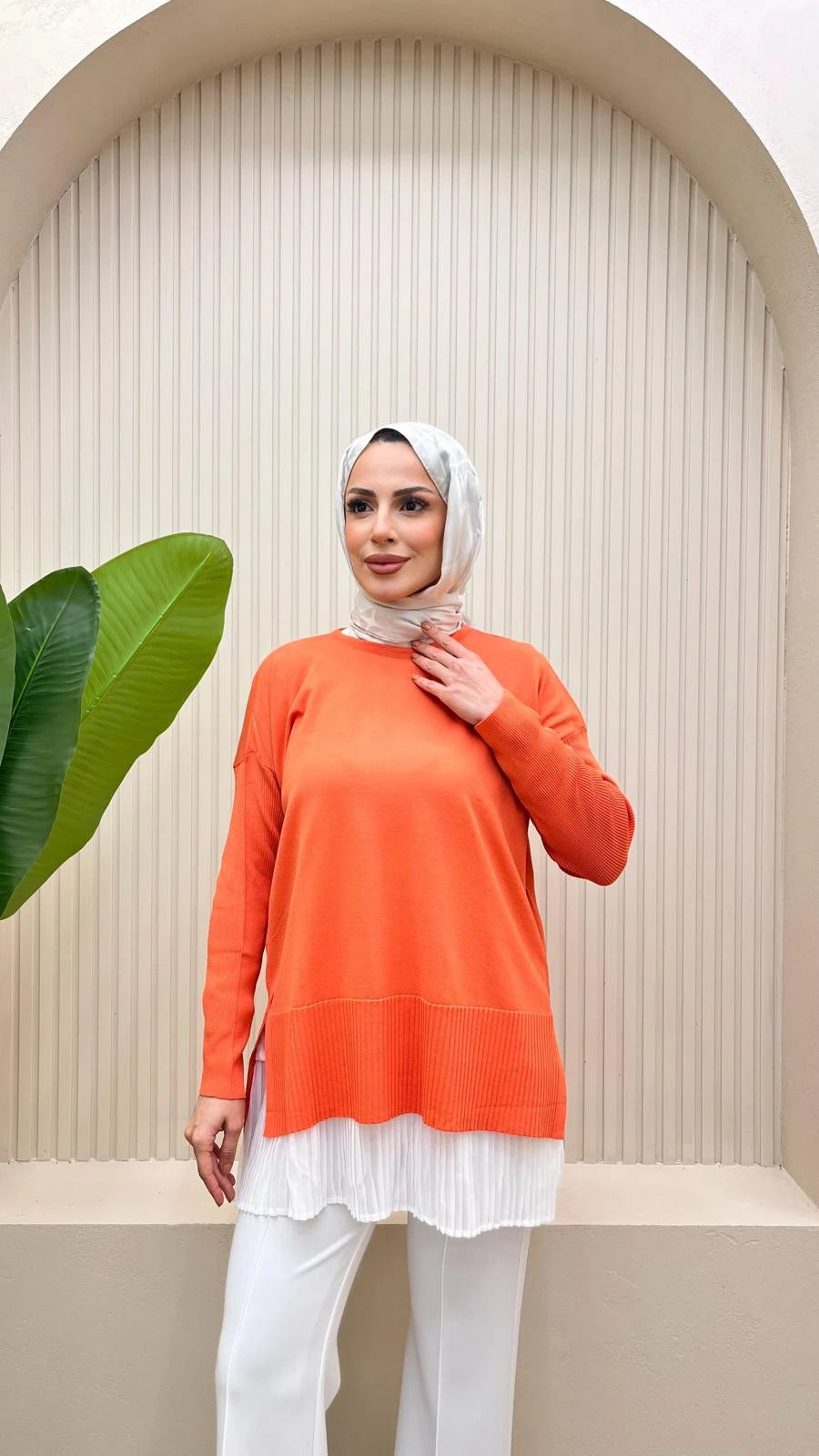 Kısa Merserize Tunik