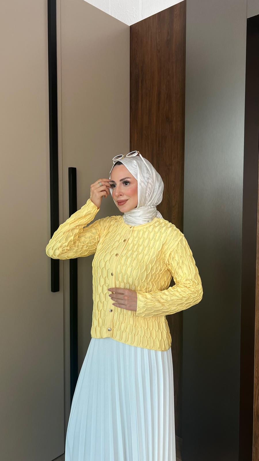 Bisiklet Yaka Hırka