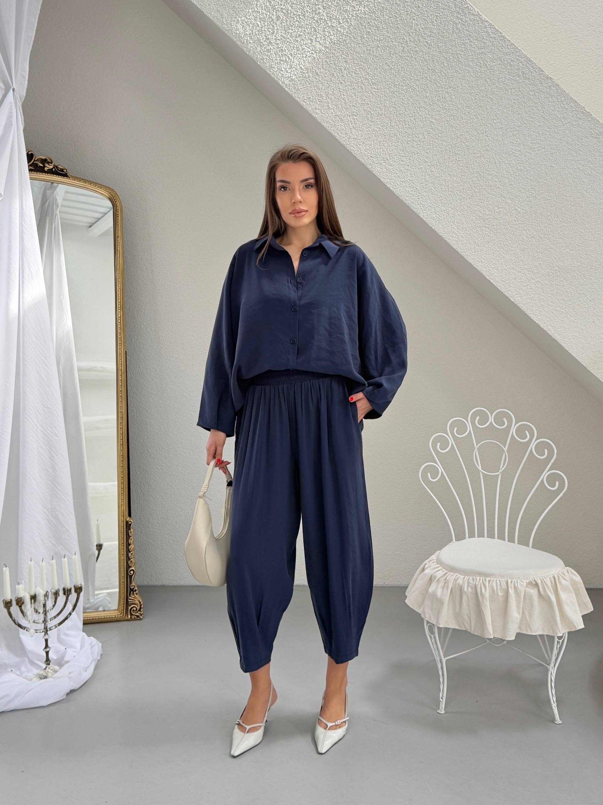 Modal Oversize Şalvarlı Takım