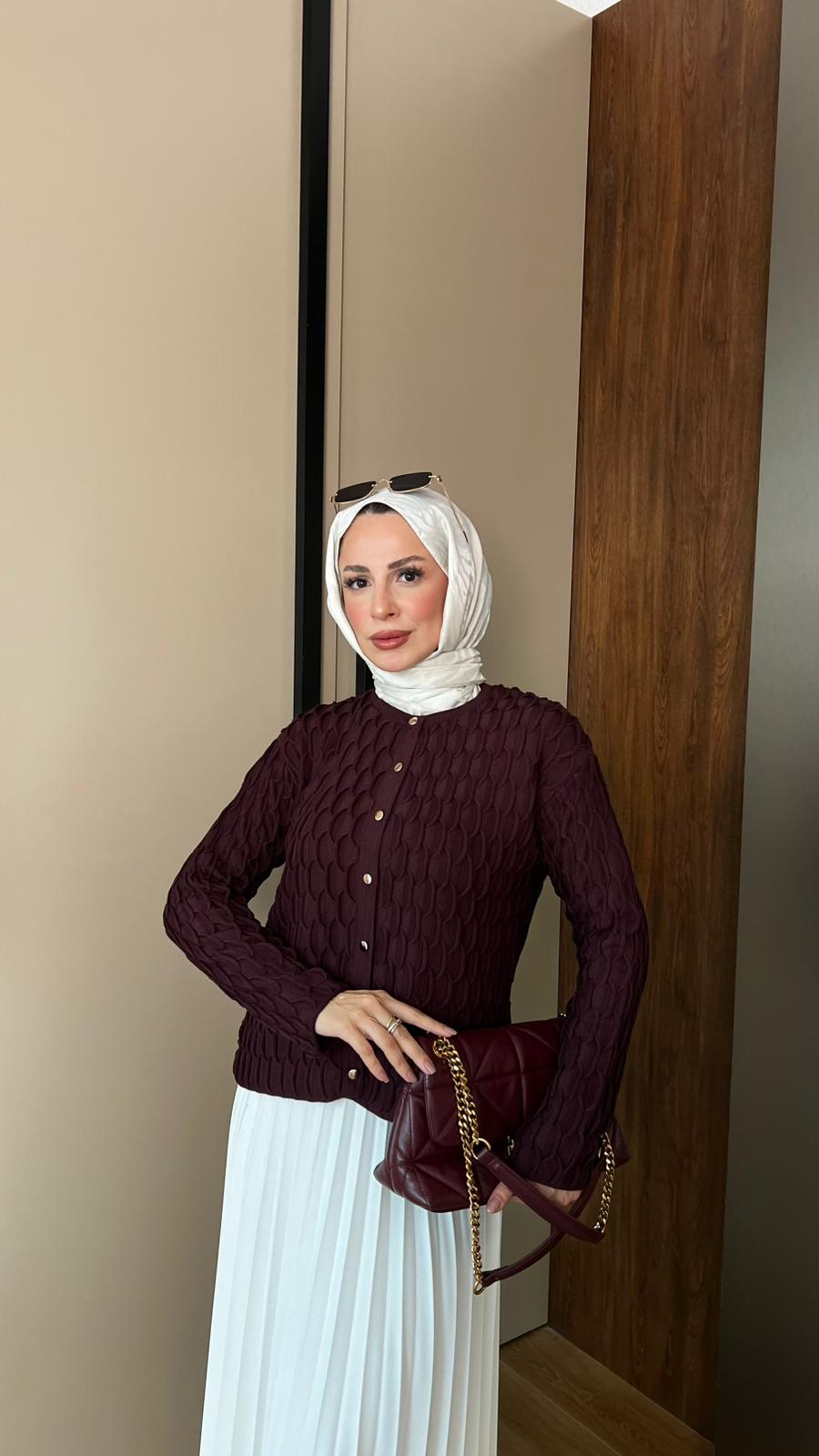 Bisiklet Yaka Hırka