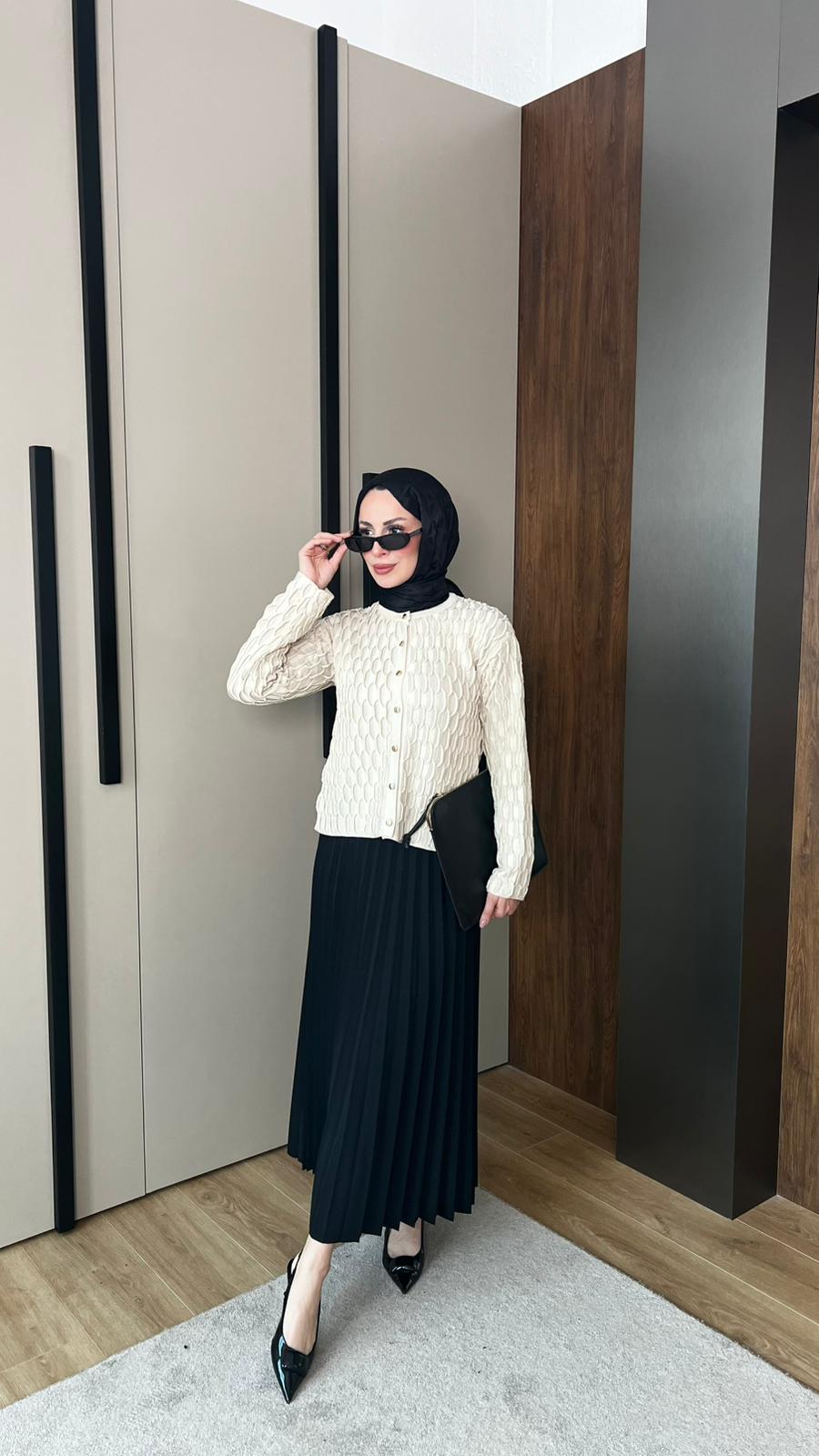 Bisiklet Yaka Hırka