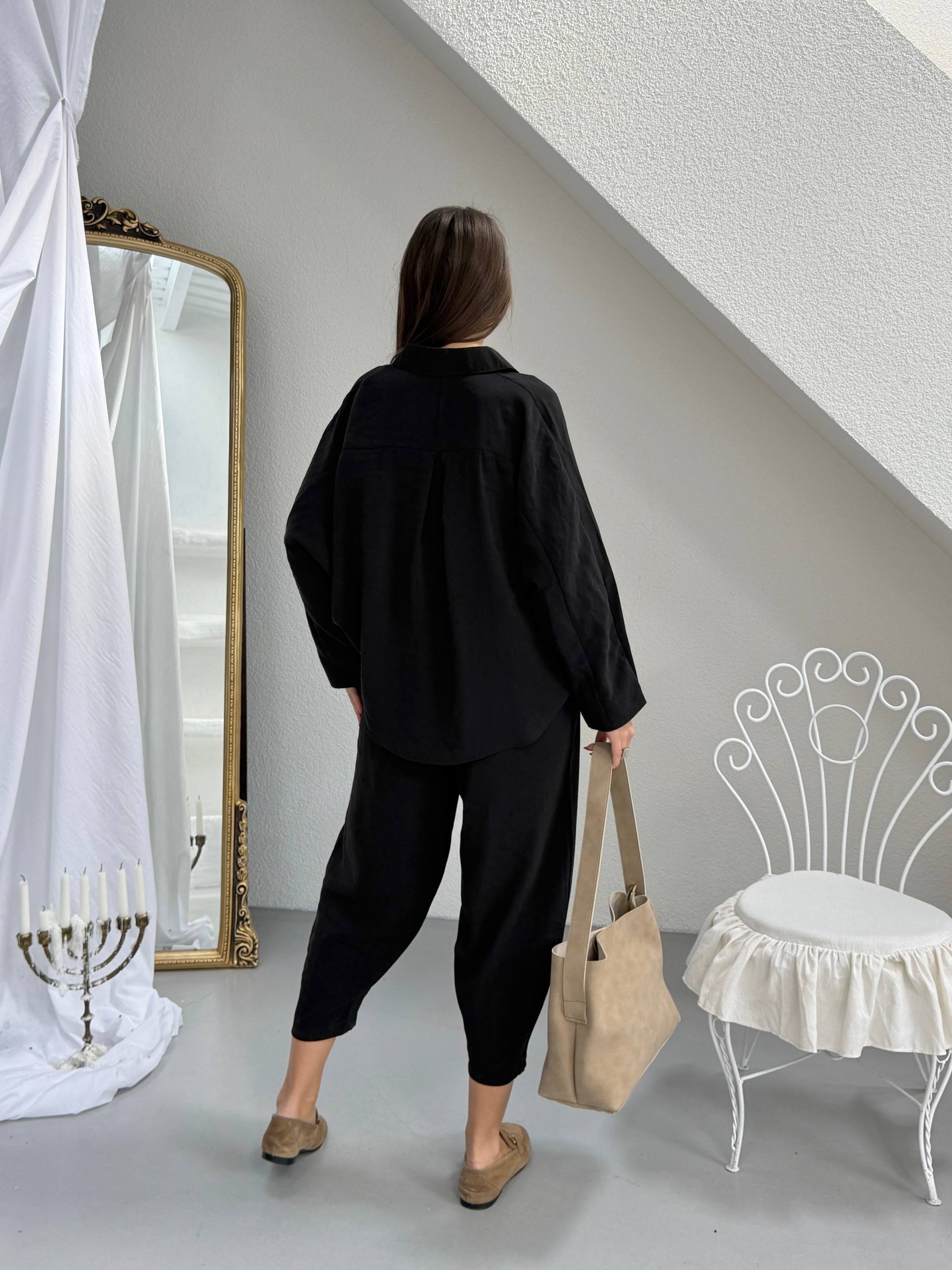 Modal Oversize Şalvarlı Takım