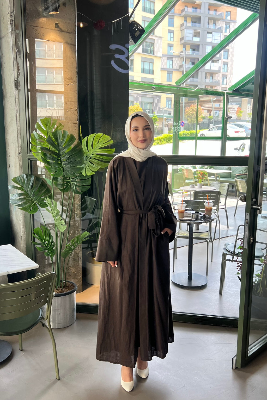 Keten İkili Takım Abaya