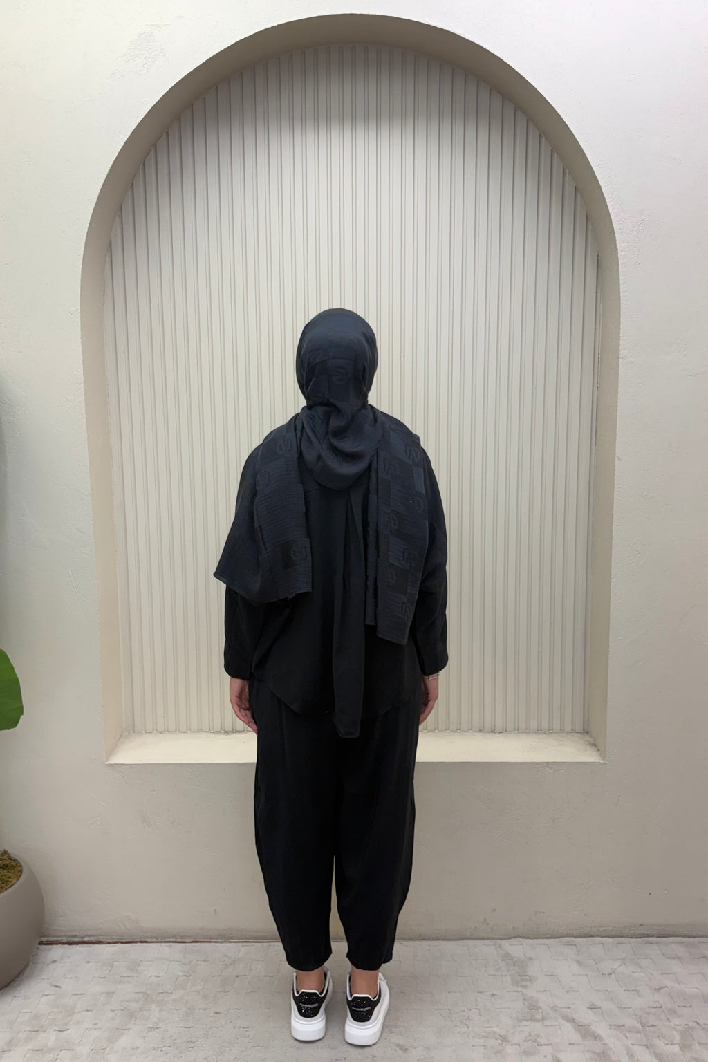 Modal Oversize Şalvarlı Takım