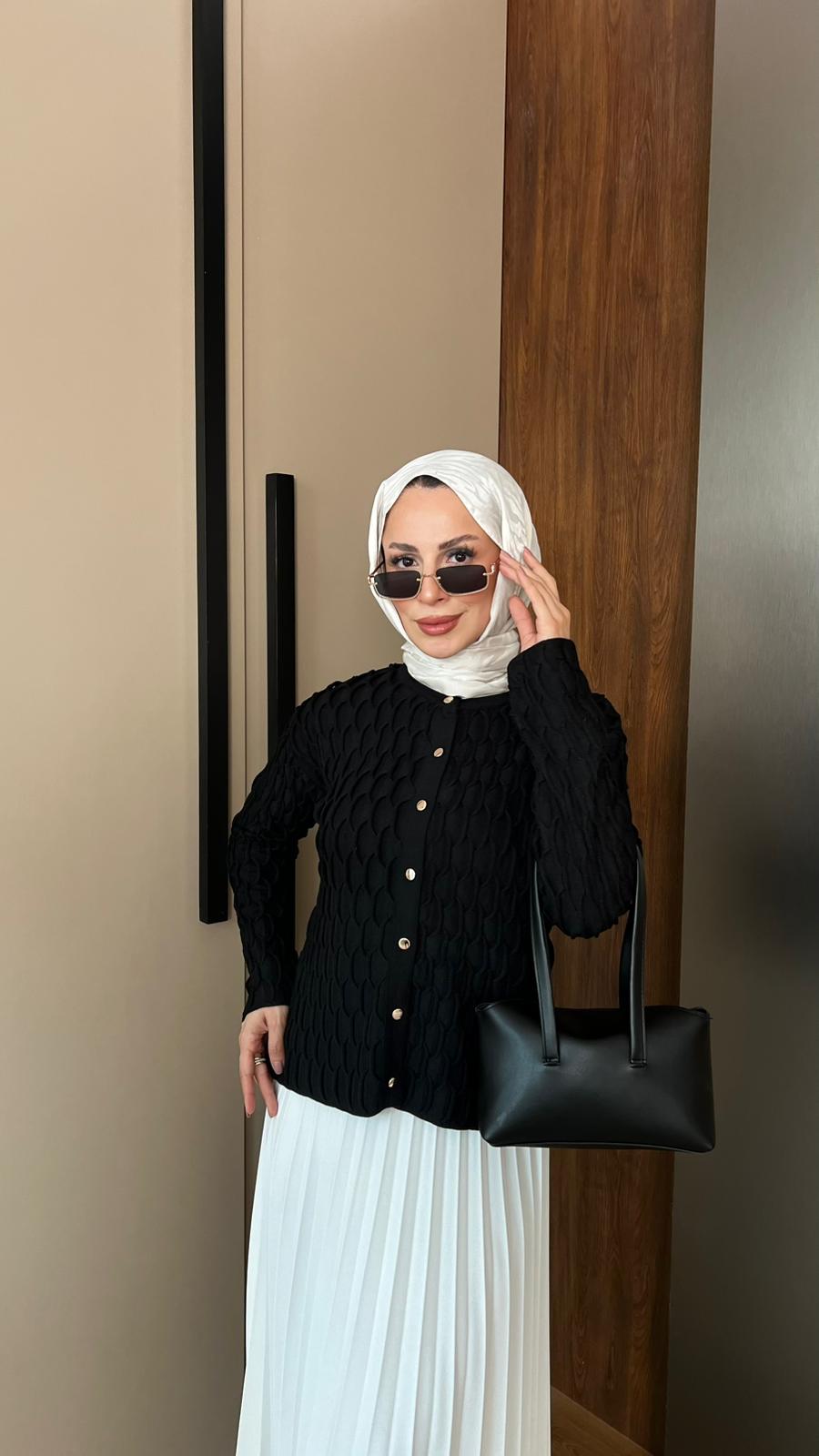 Bisiklet Yaka Hırka