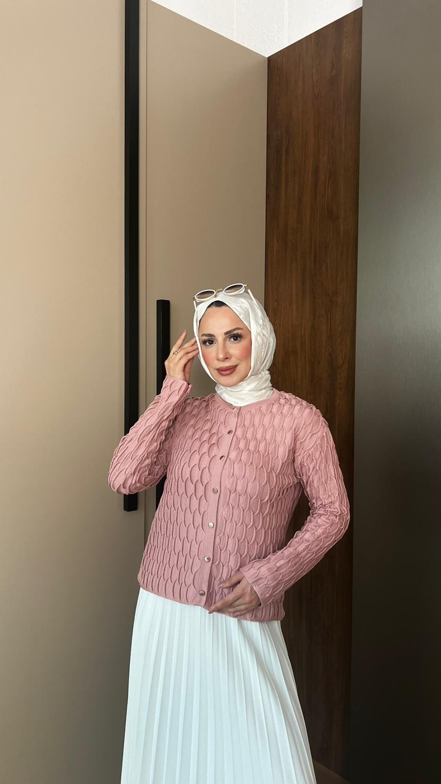 Bisiklet Yaka Hırka