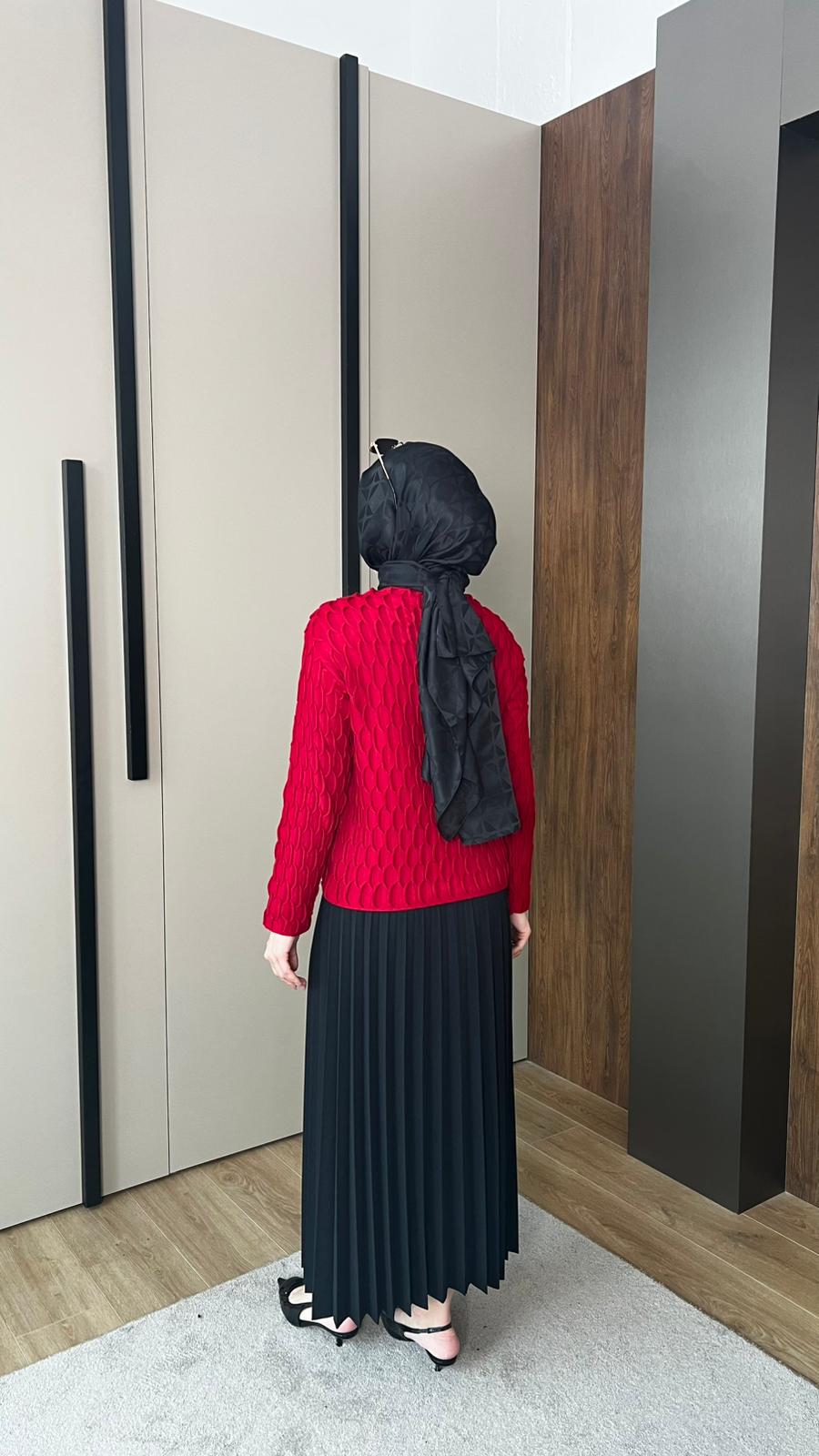 Bisiklet Yaka Hırka