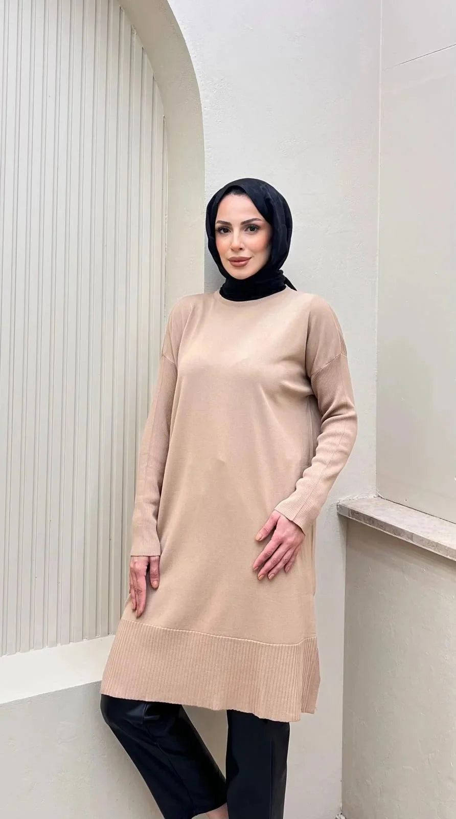 Uzun Merserize Tunik