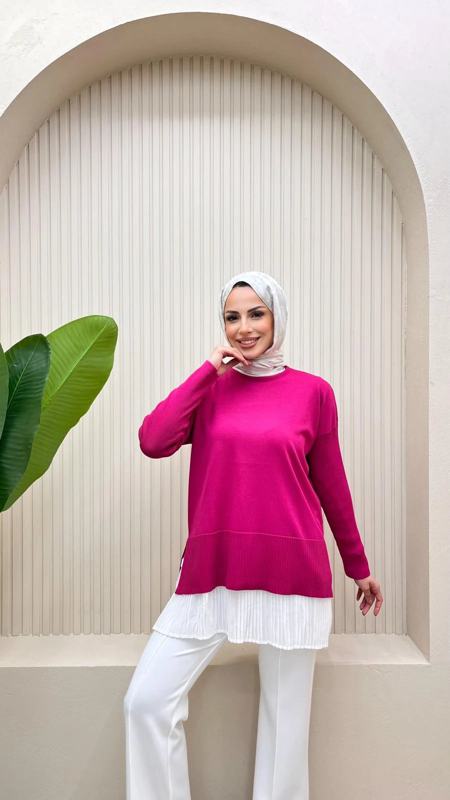 Kısa Merserize Tunik