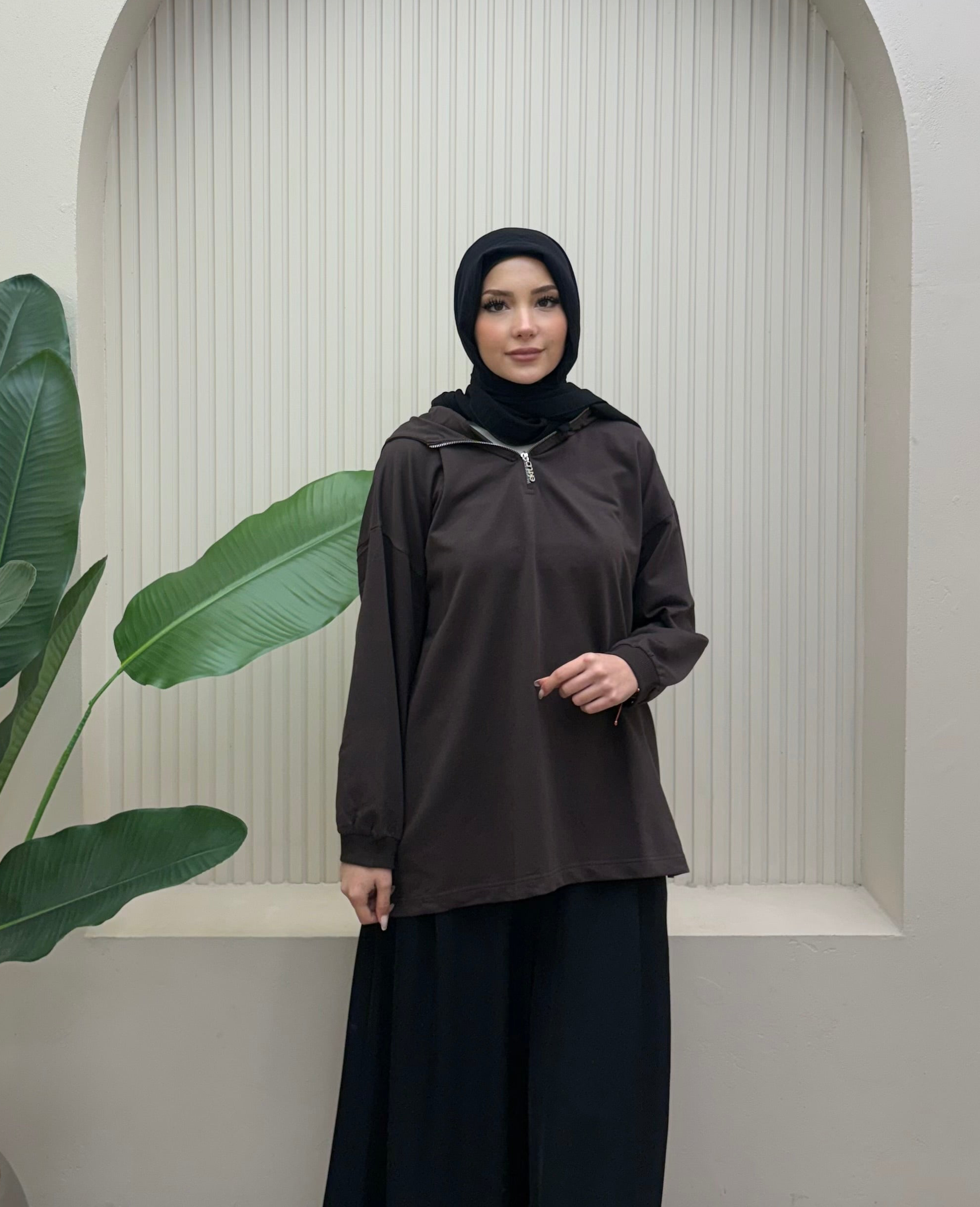 Şapkalı Sweatshirt