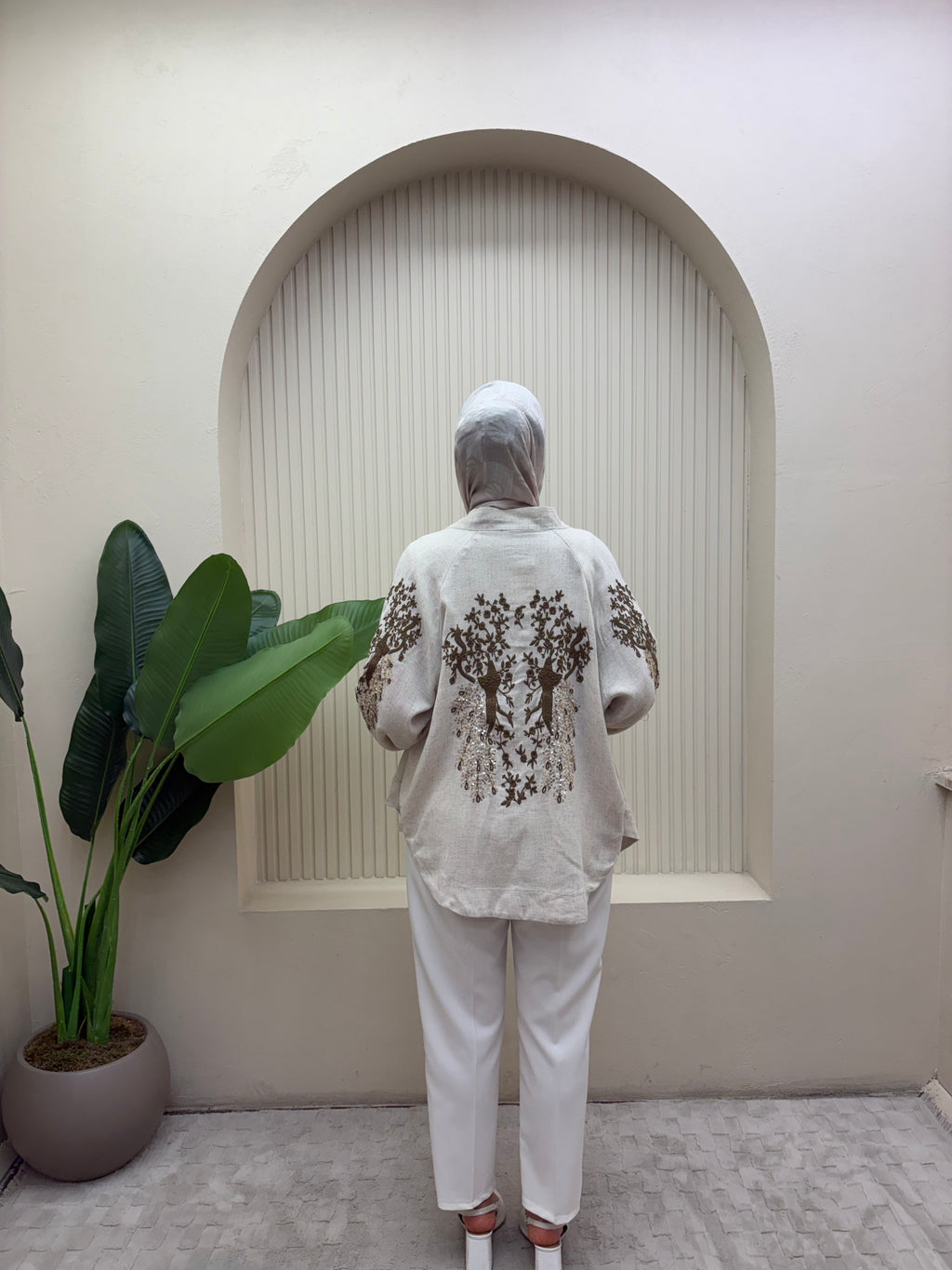 Nakışlı Kimono