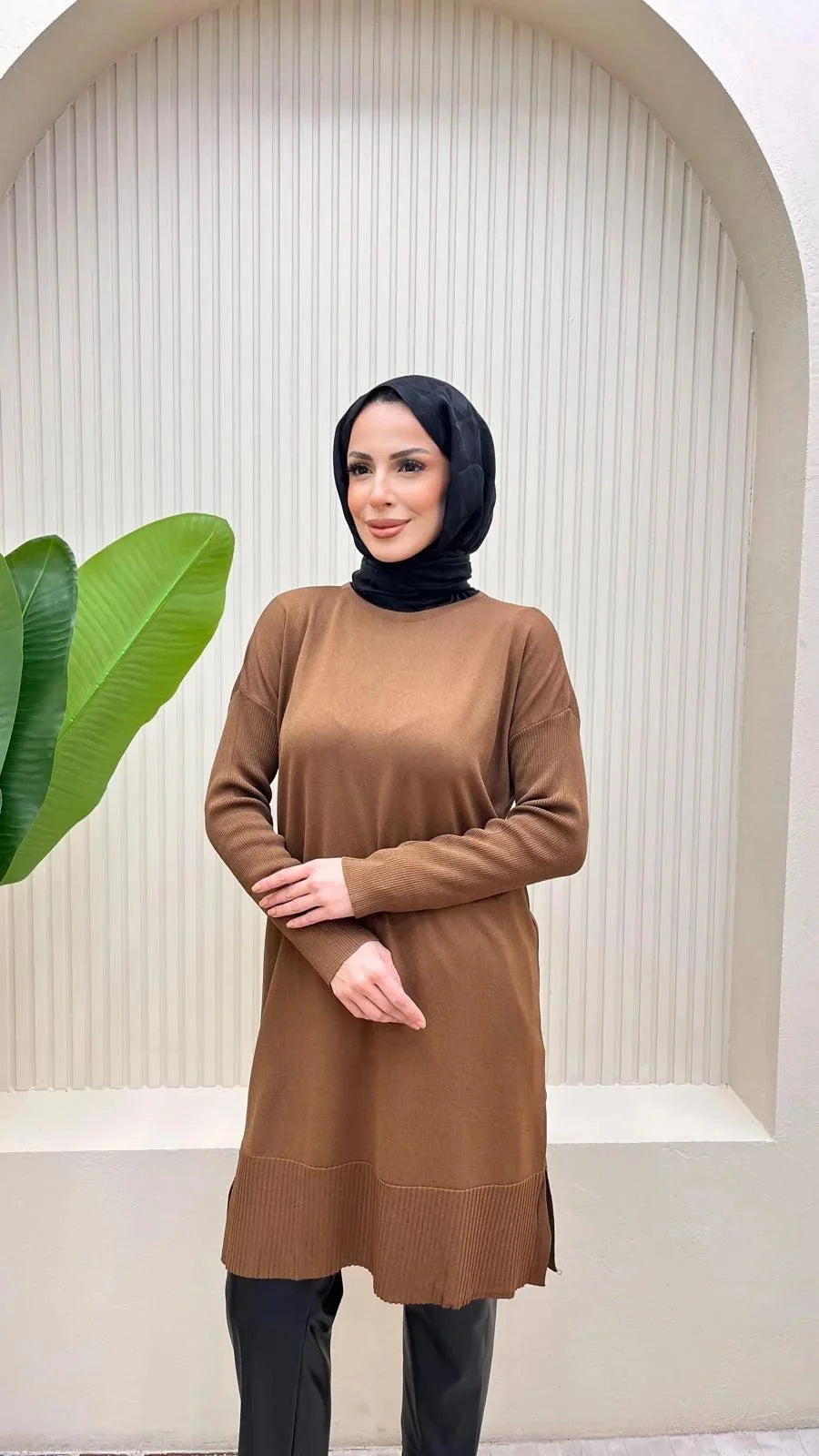 Uzun Merserize Tunik