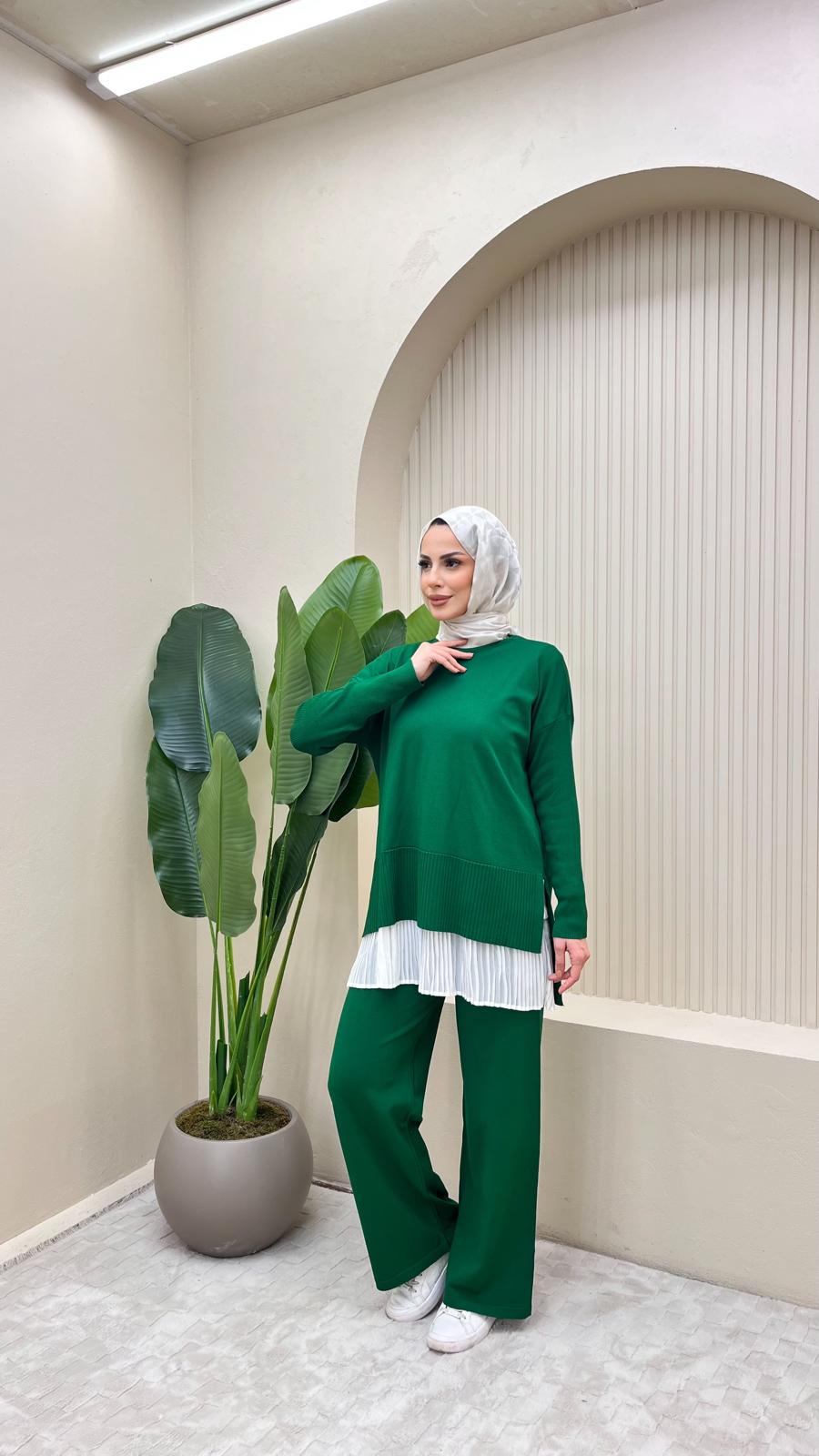 Kısa Merserize Tunik