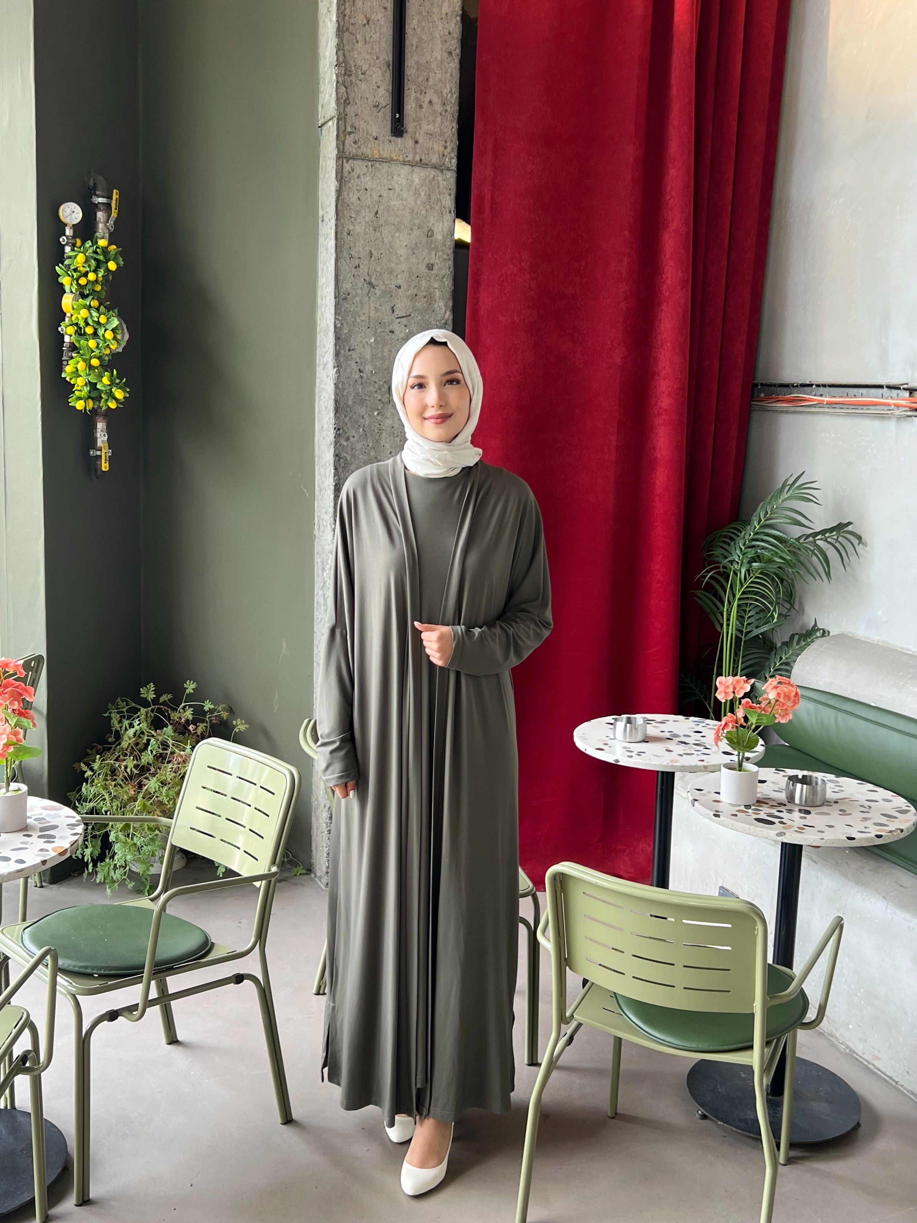 Spor İkili Abaya Takım