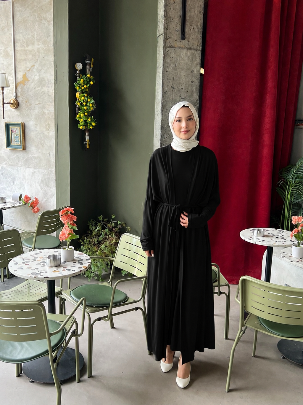 Spor İkili Abaya Takım