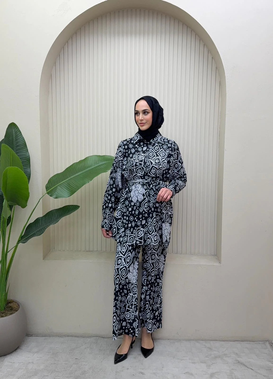 Desenli Comfort Takım