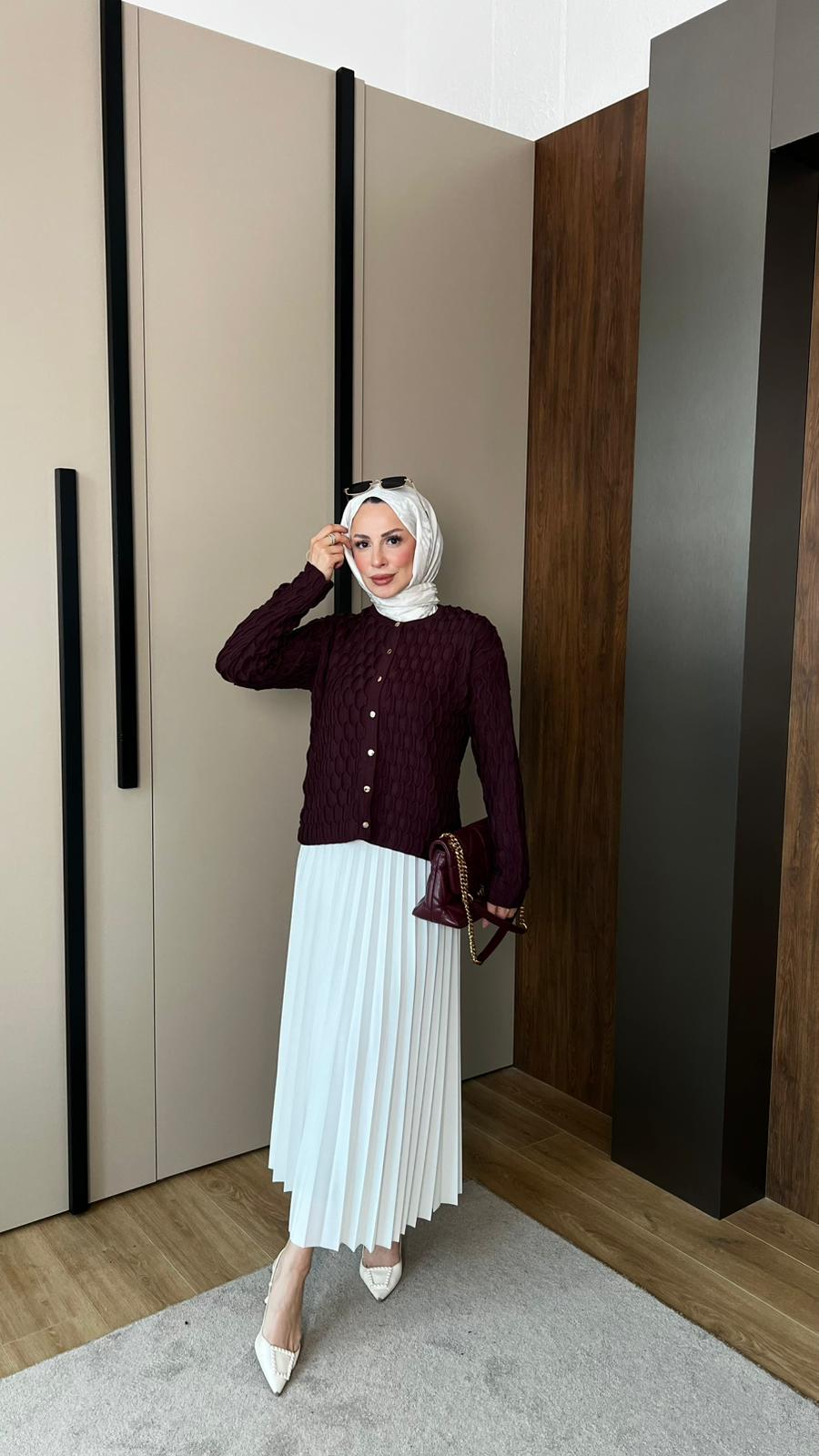 Bisiklet Yaka Hırka