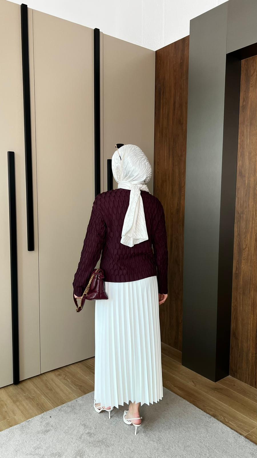 Bisiklet Yaka Hırka