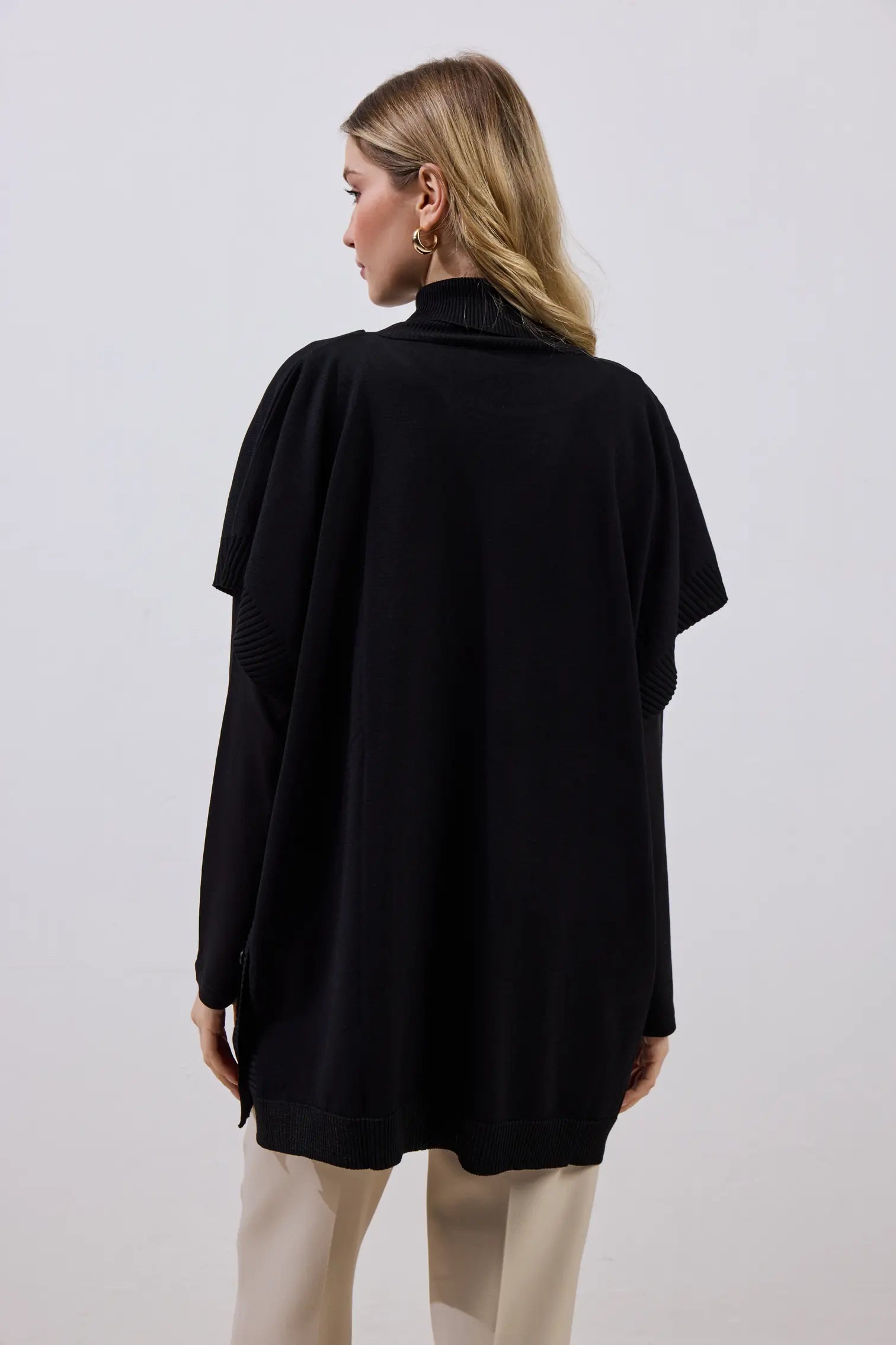 Merserize Süveter Beyaz