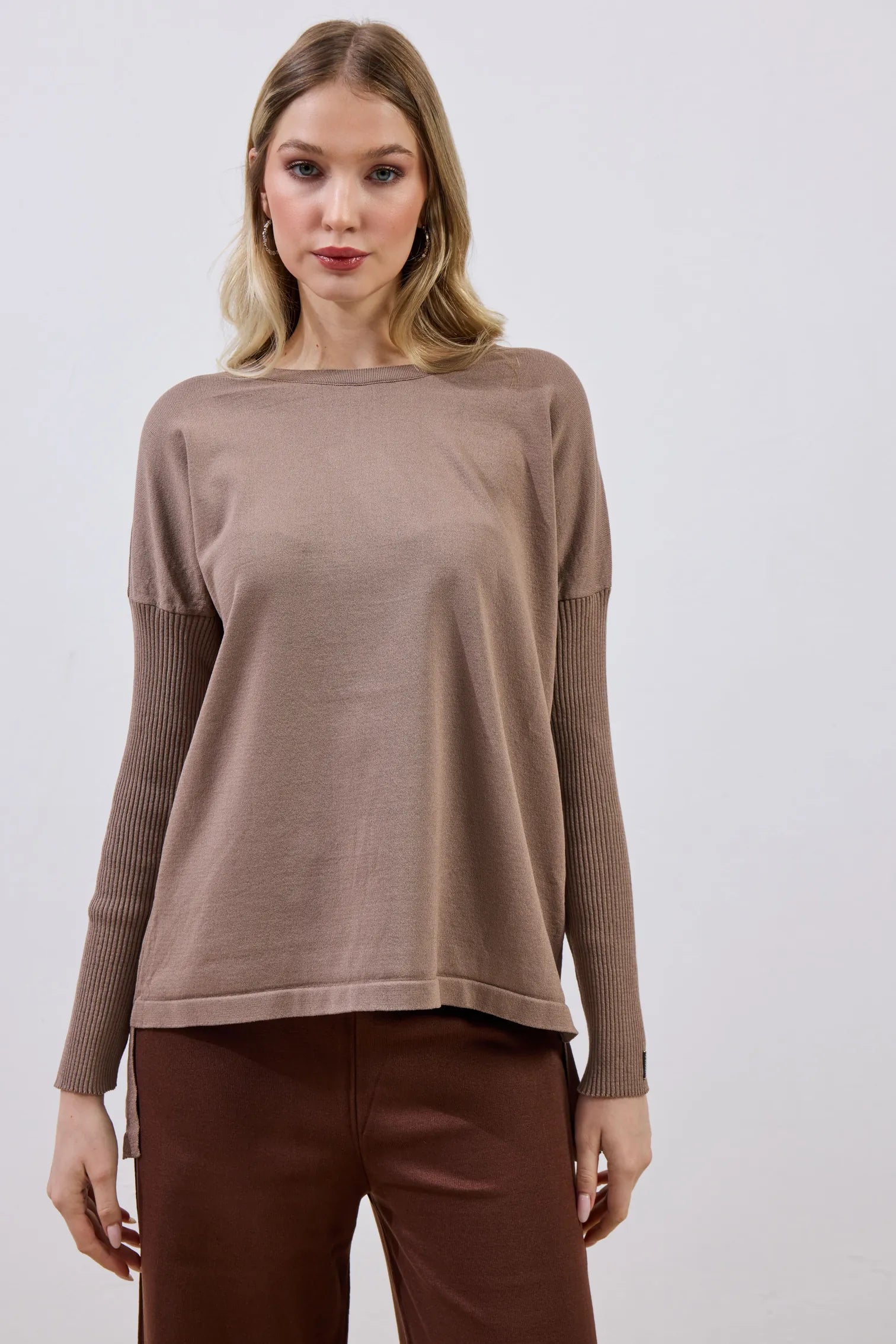 Etek Üstü Merserize Tunik