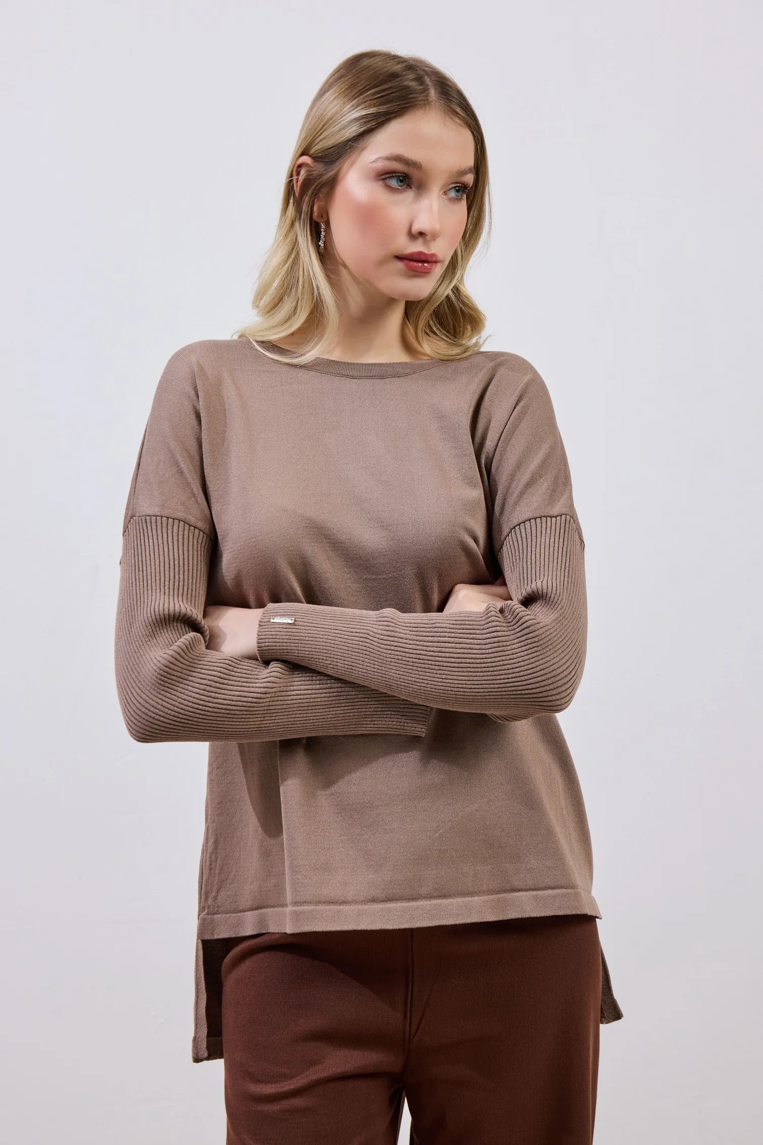 Etek Üstü Merserize Tunik