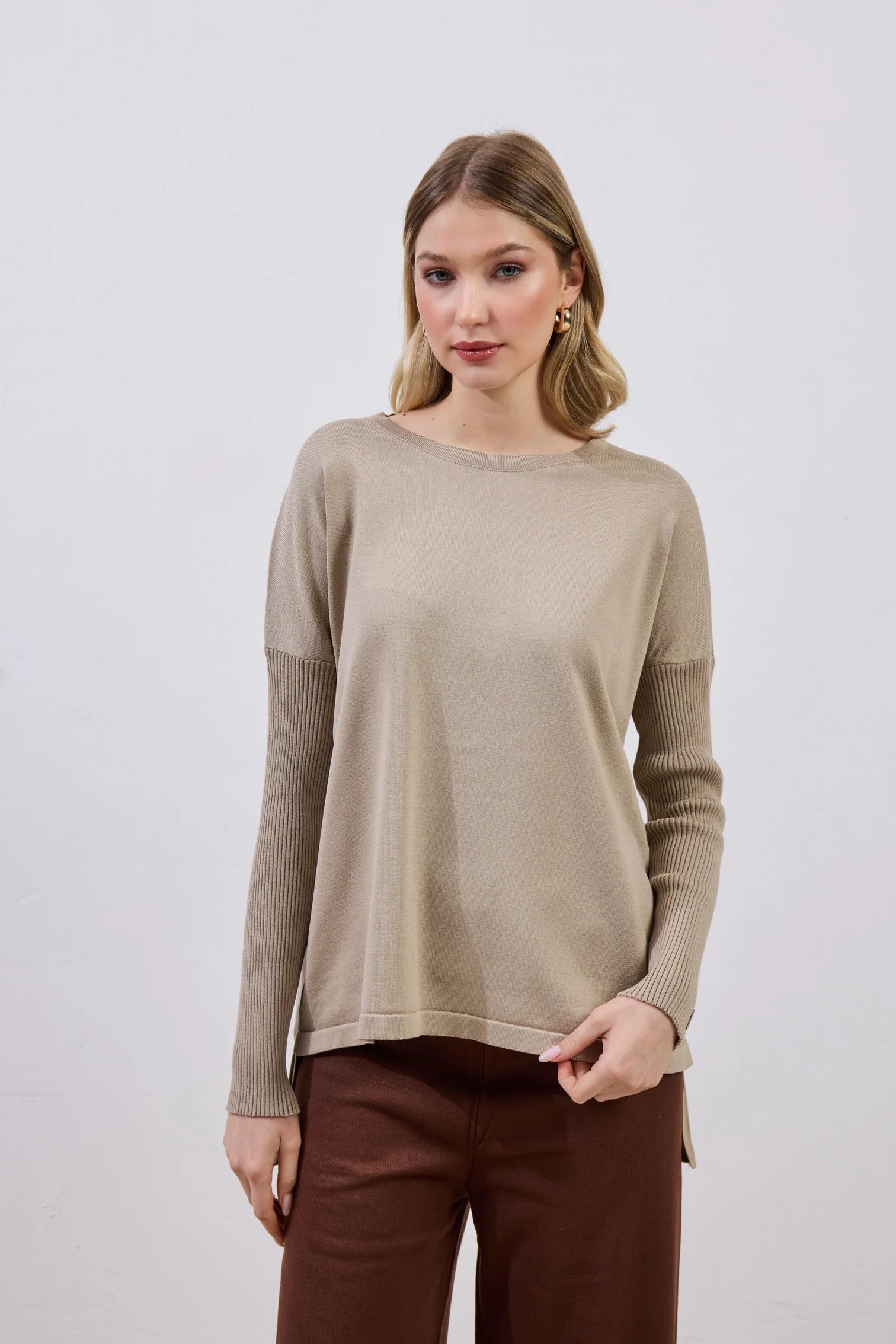 Etek Üstü Merserize Tunik