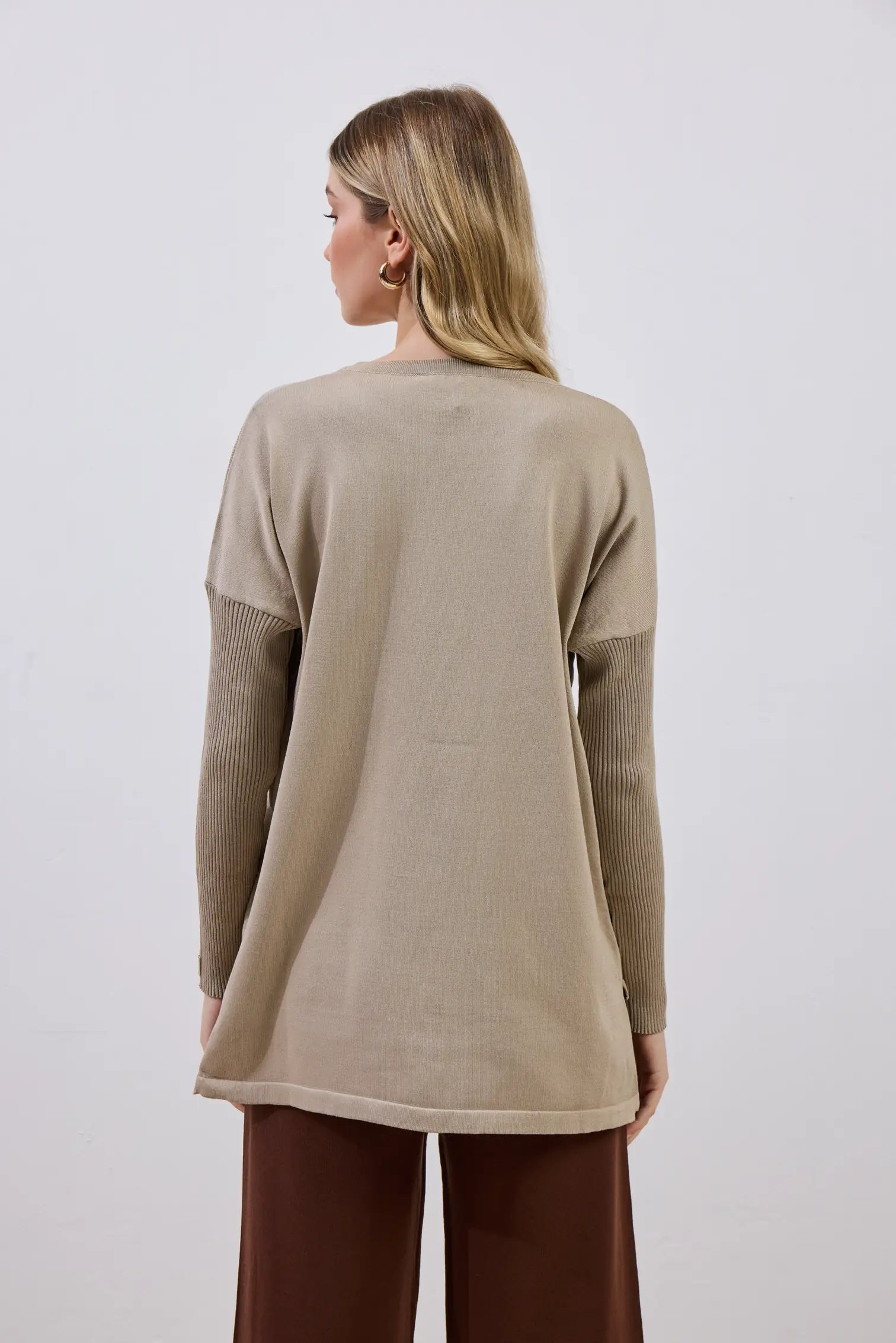 Etek Üstü Merserize Tunik