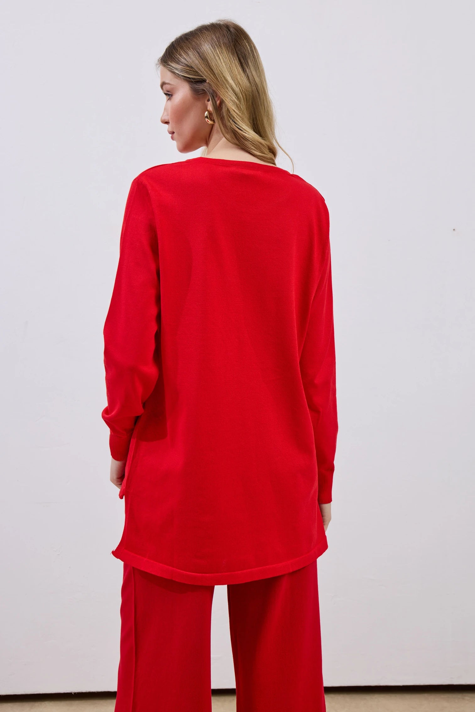 Etek Üstü Merserize Tunik