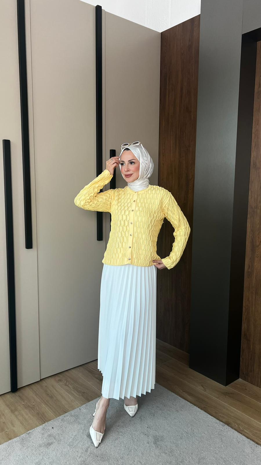 Bisiklet Yaka Hırka