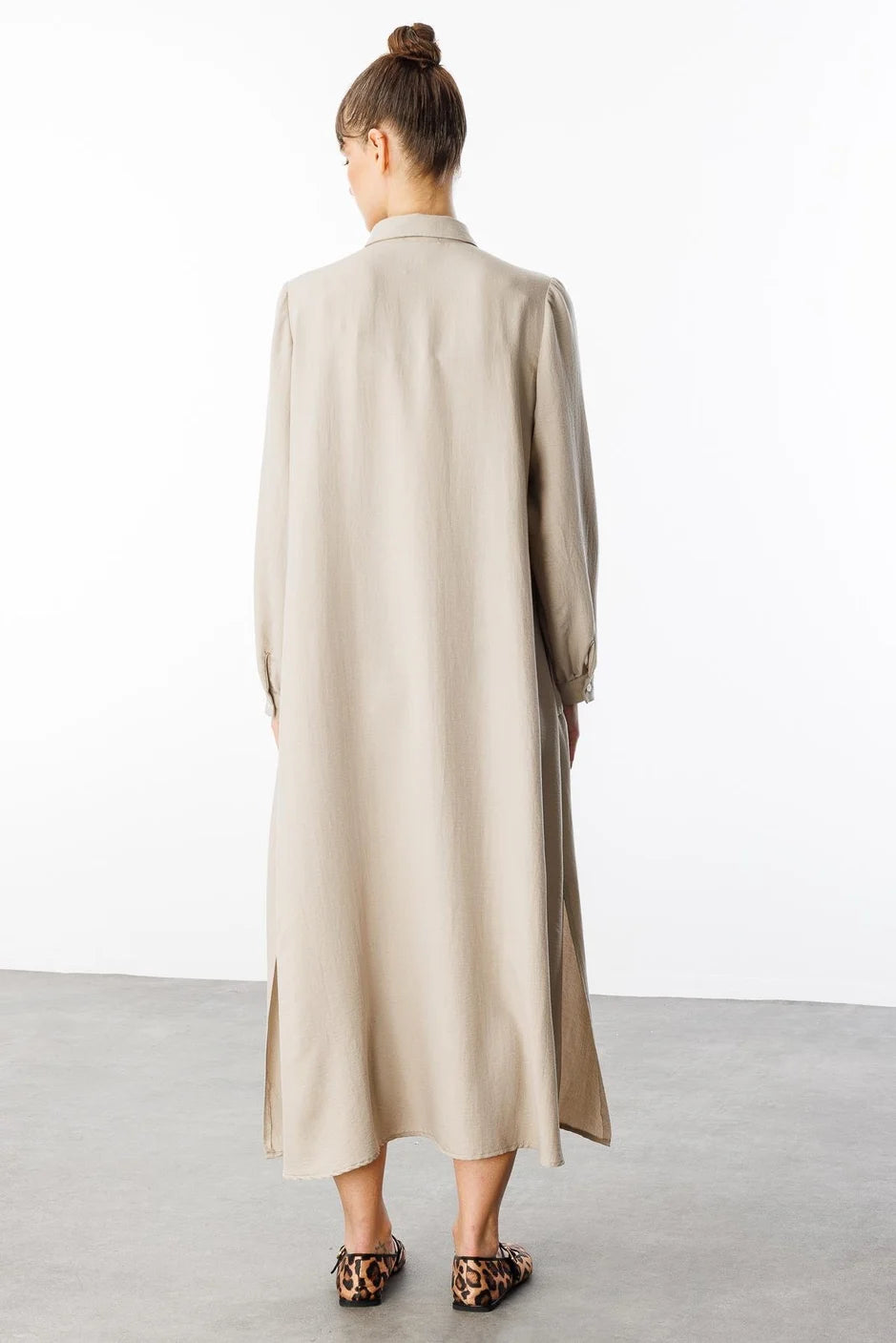 Micca Dikiş Detaylı İpekçe Kumaş Konforlu Kap Ferace