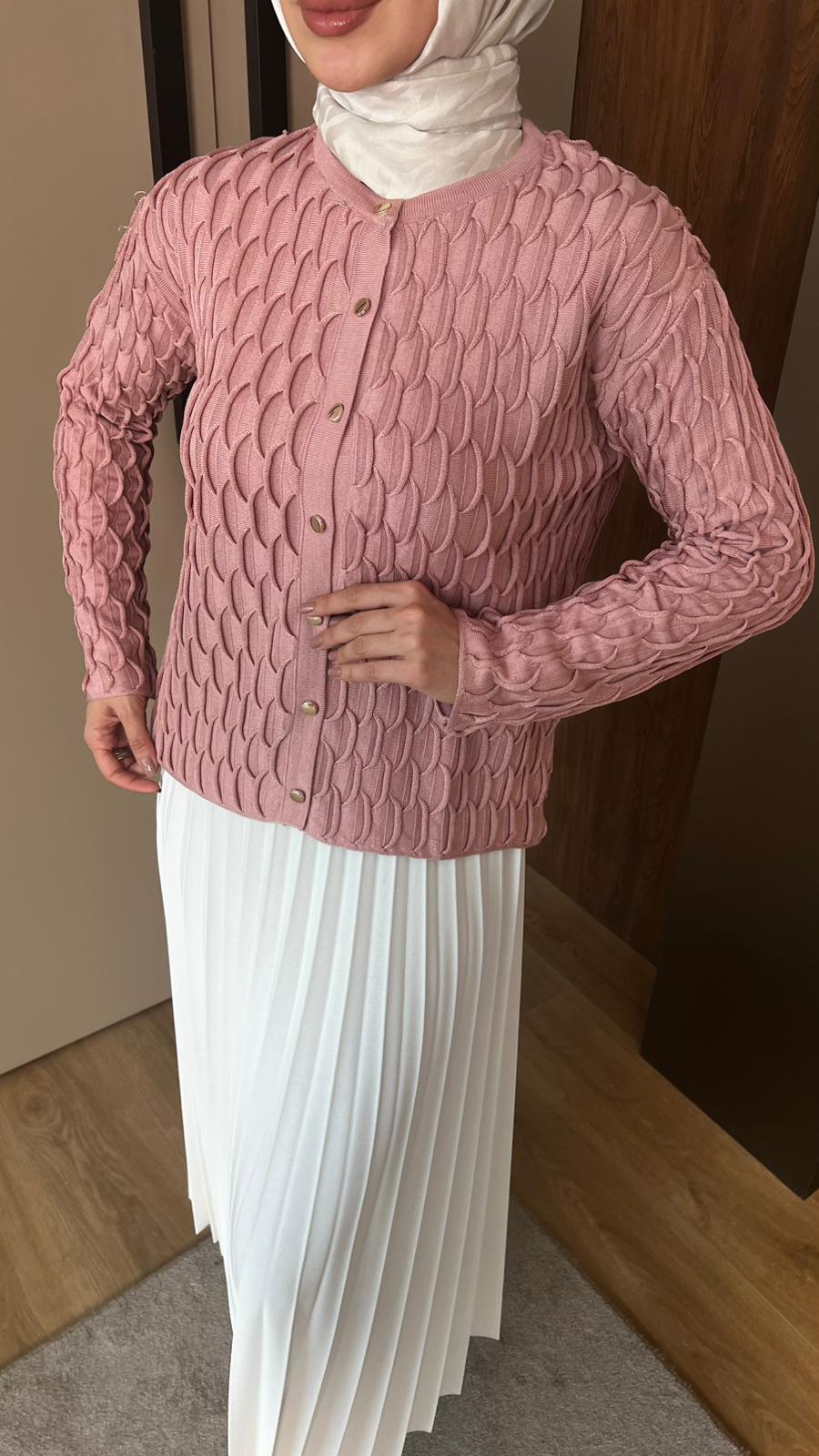 Bisiklet Yaka Hırka