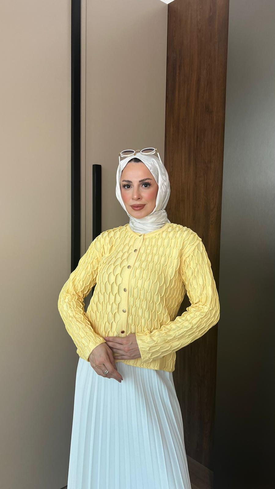 Bisiklet Yaka Hırka