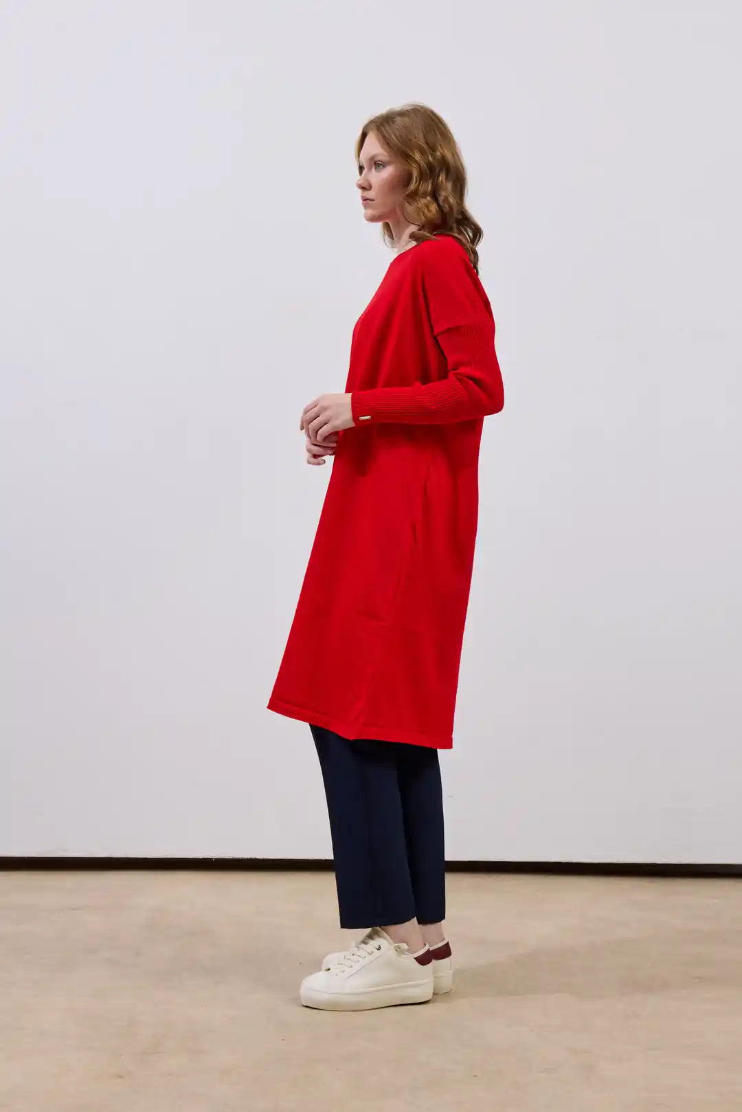 Kolu Fitilli Merserize Tunik