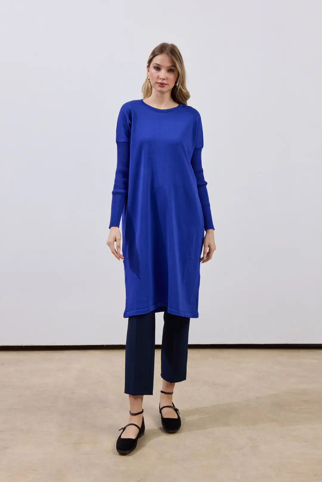 Kolu Fitilli Merserize Tunik