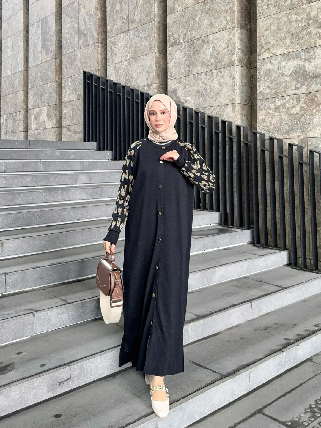 Leopar Tam Boy Merserize Hırka